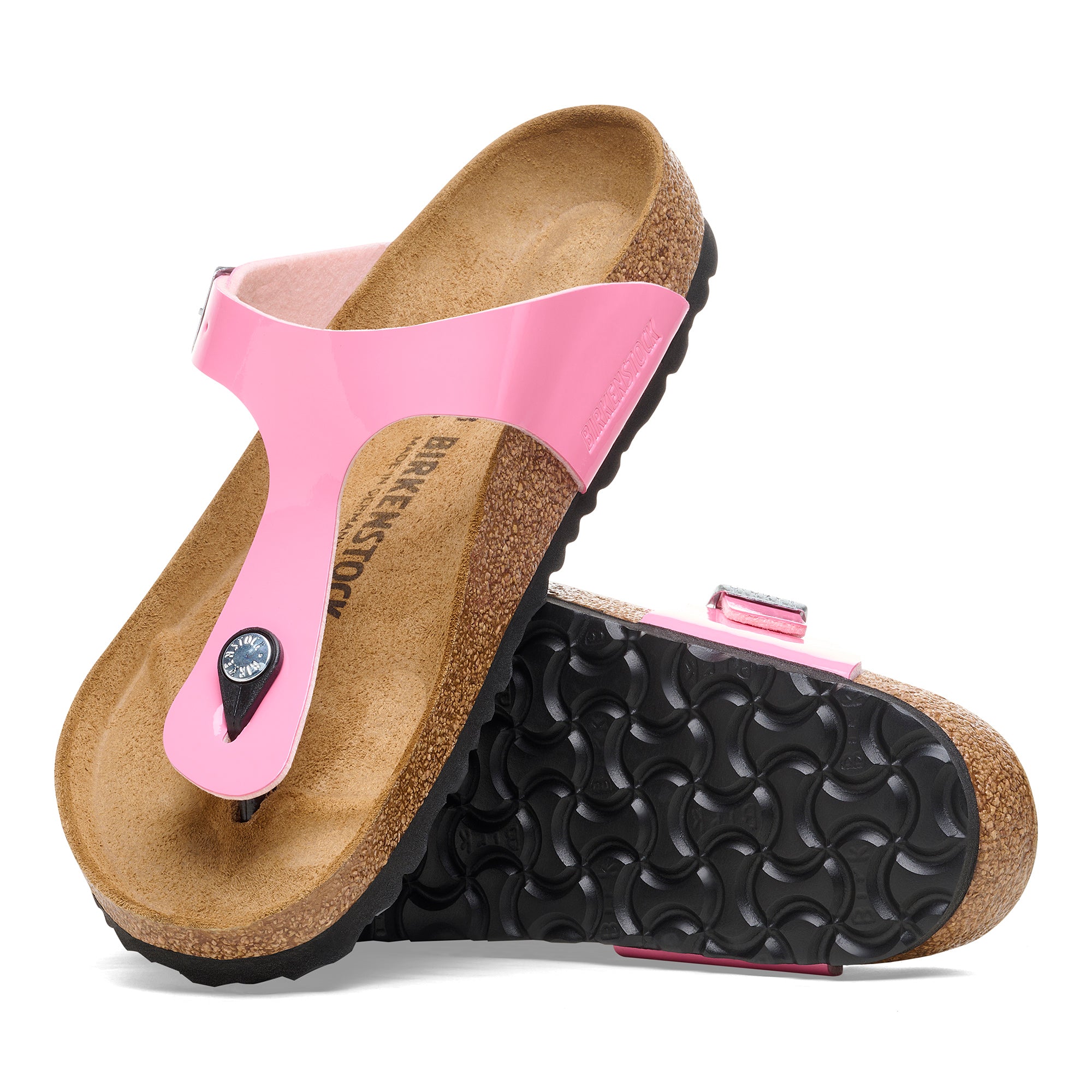 Birkenstock Limited Edition Gizeh candy pink patent Birko-Flor