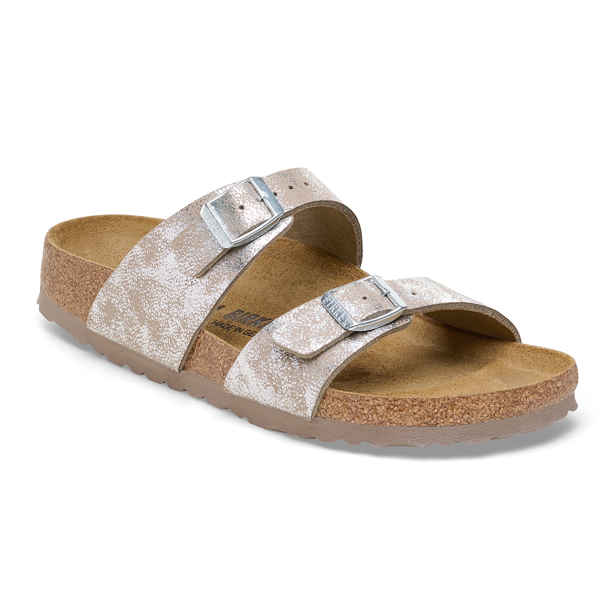 Birkenstock Limited Edition Sydney washed silver Birko-Flor