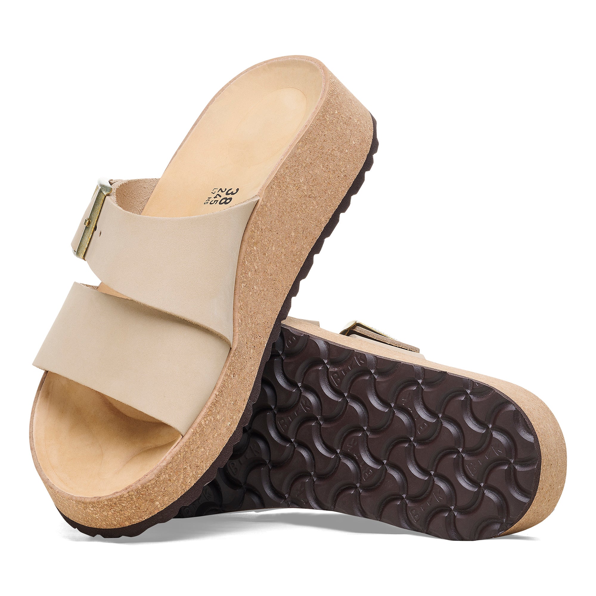 Papillio Almina sandcastle nubuck by Birkenstock