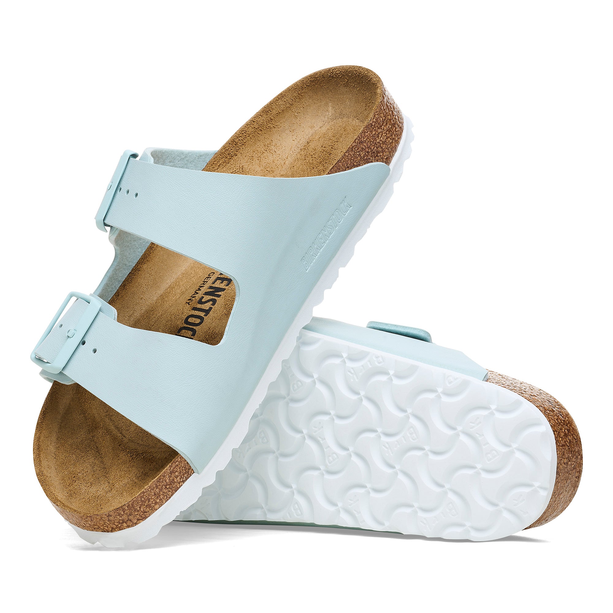 Birkenstock Arizona surf green Birko-Flor