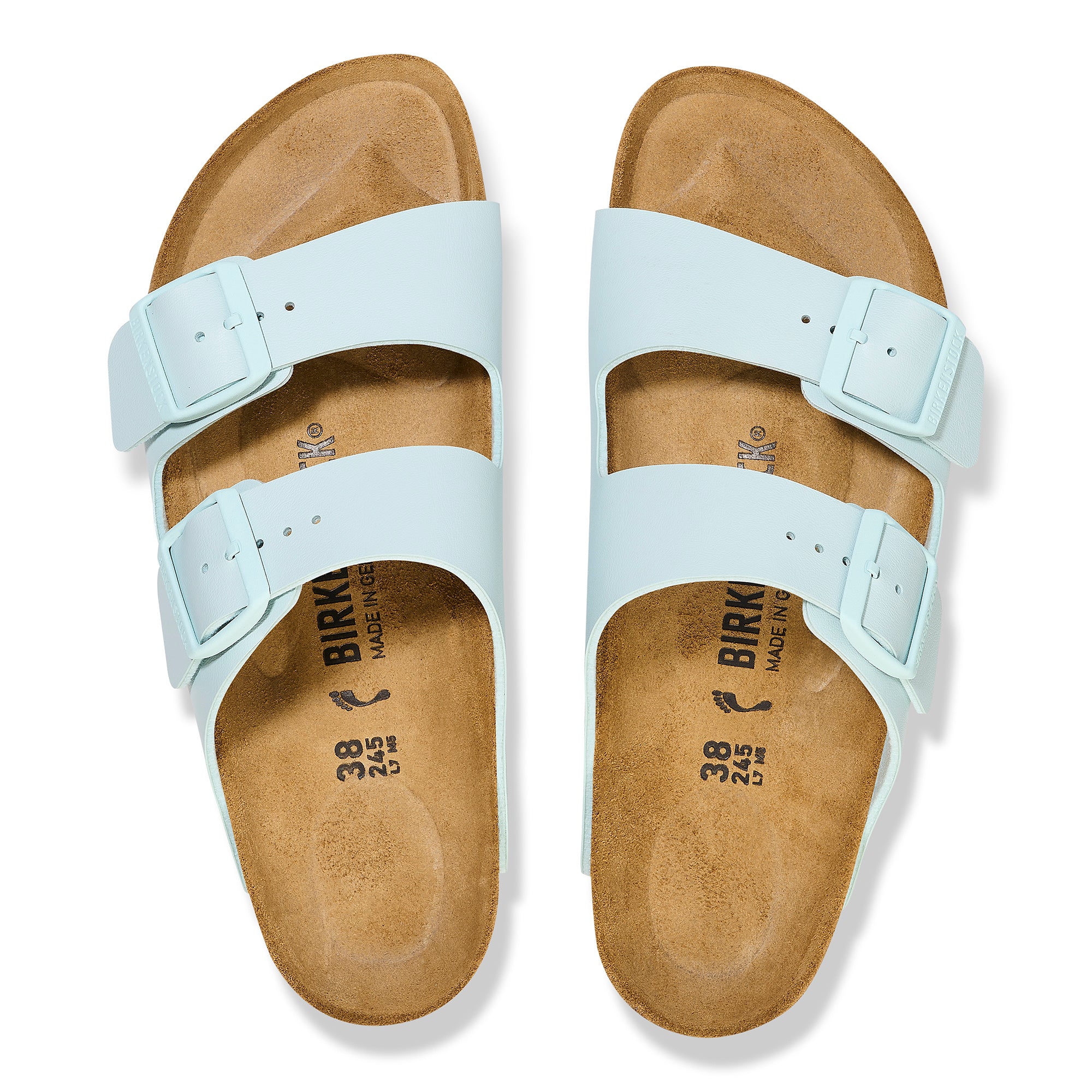Birkenstock Arizona surf green Birko-Flor
