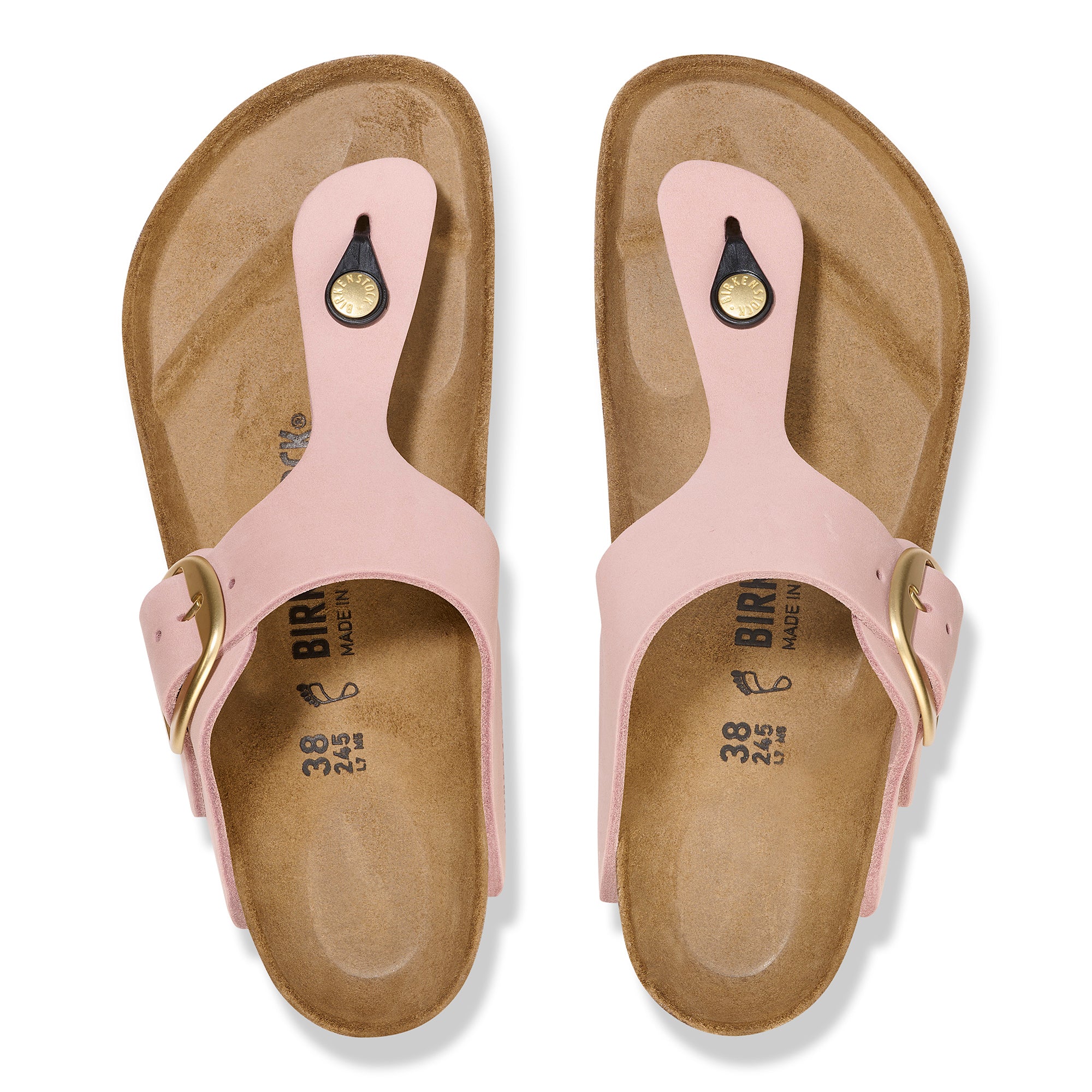 Birkenstock Limited Edition Gizeh Big Buckle soft pink nubuck