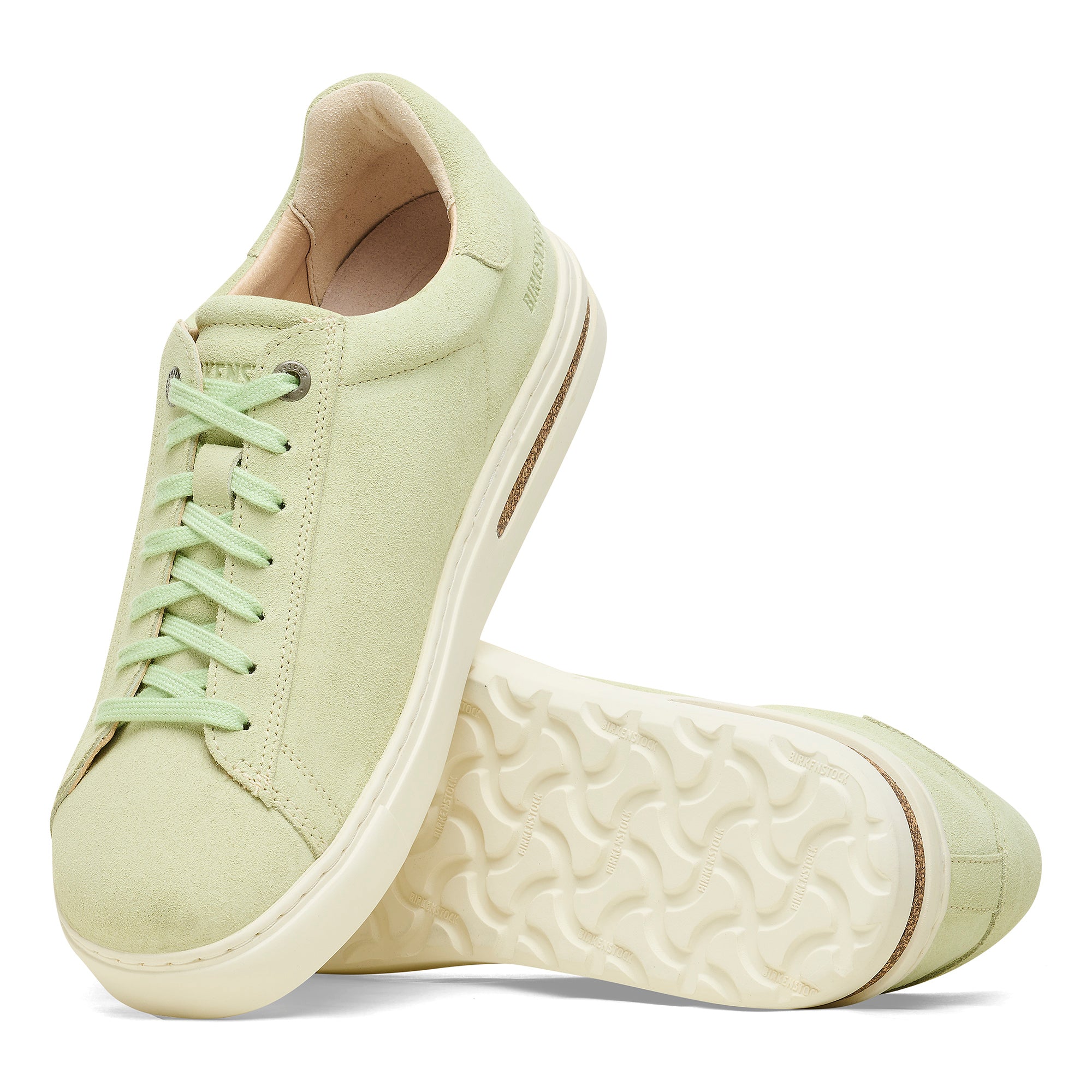 Birkenstock Bend Low faded lime suede