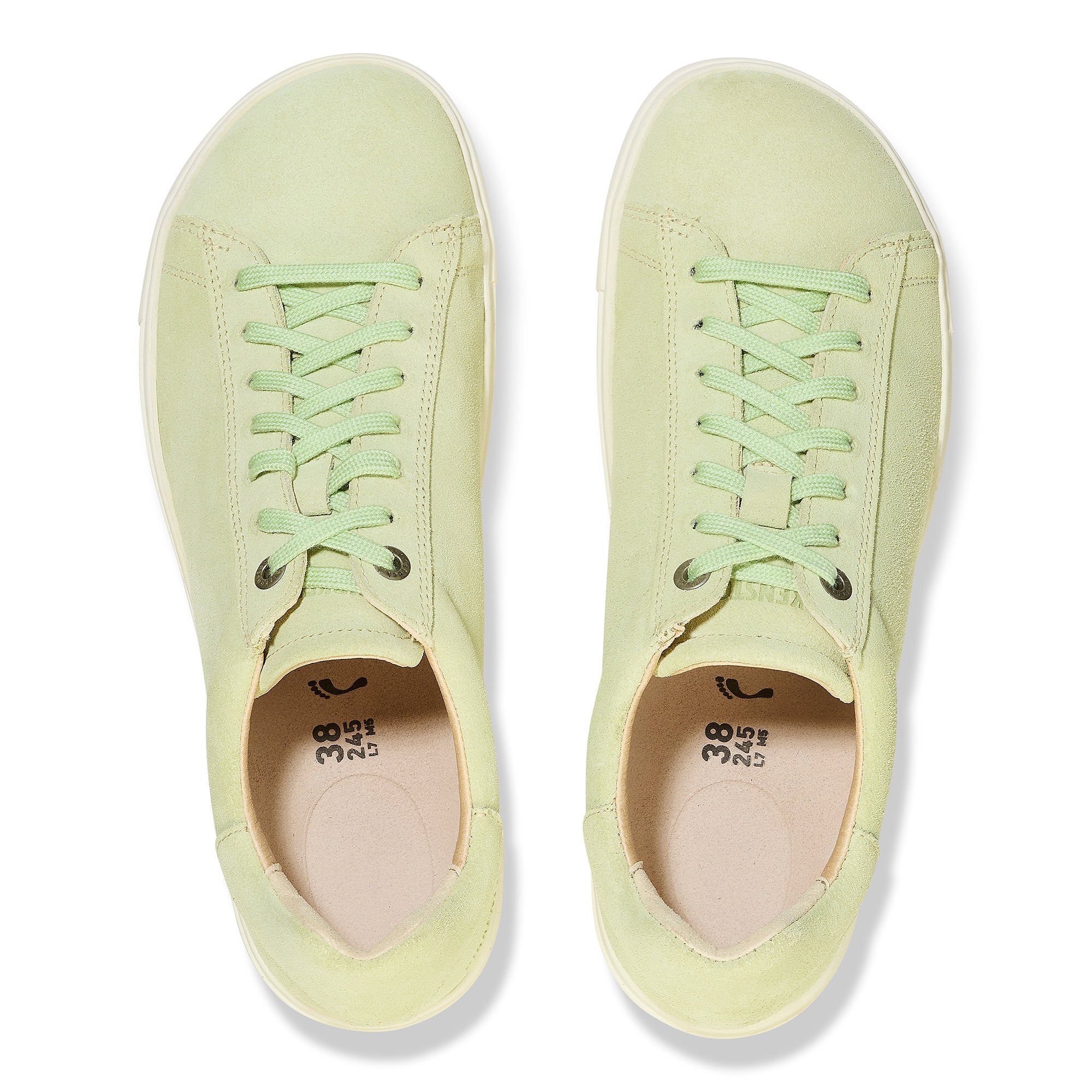 Birkenstock Bend Low faded lime suede