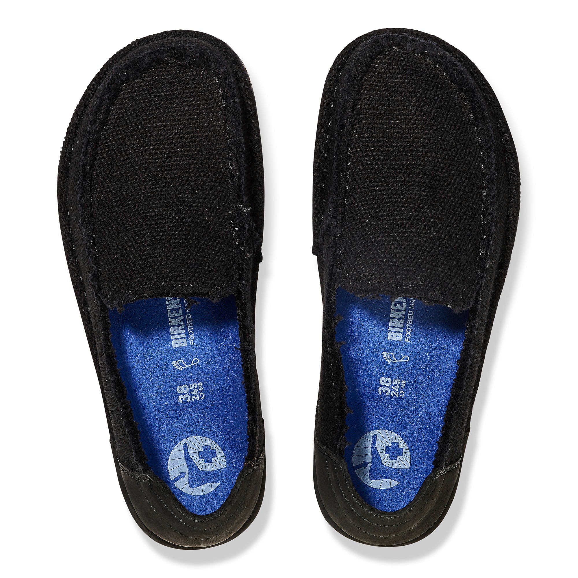 Birkenstock Limited Edition Utti Slip On black canvas