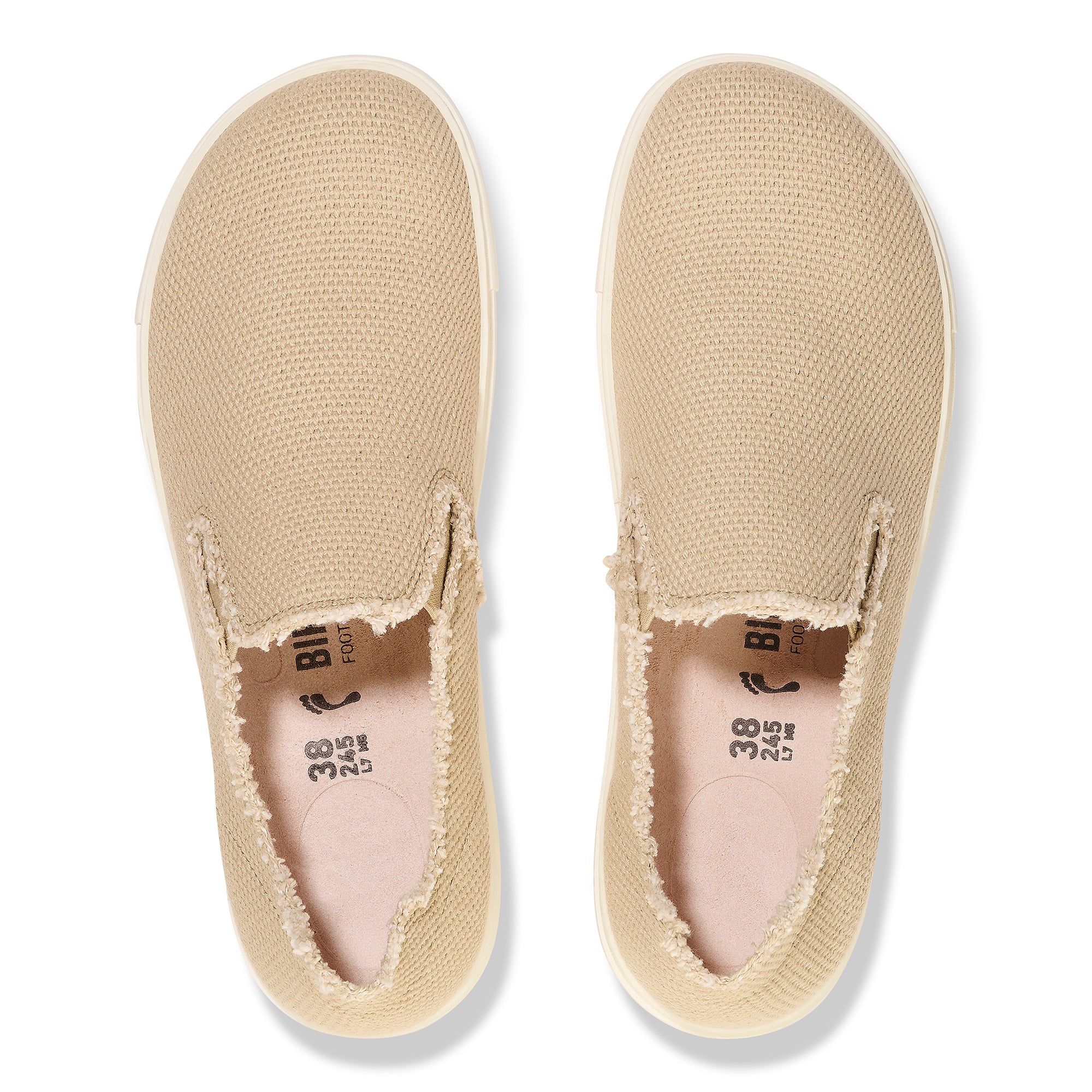 Birkenstock Limited Edition Bend Slip On Deconstructed sandcastle canvas