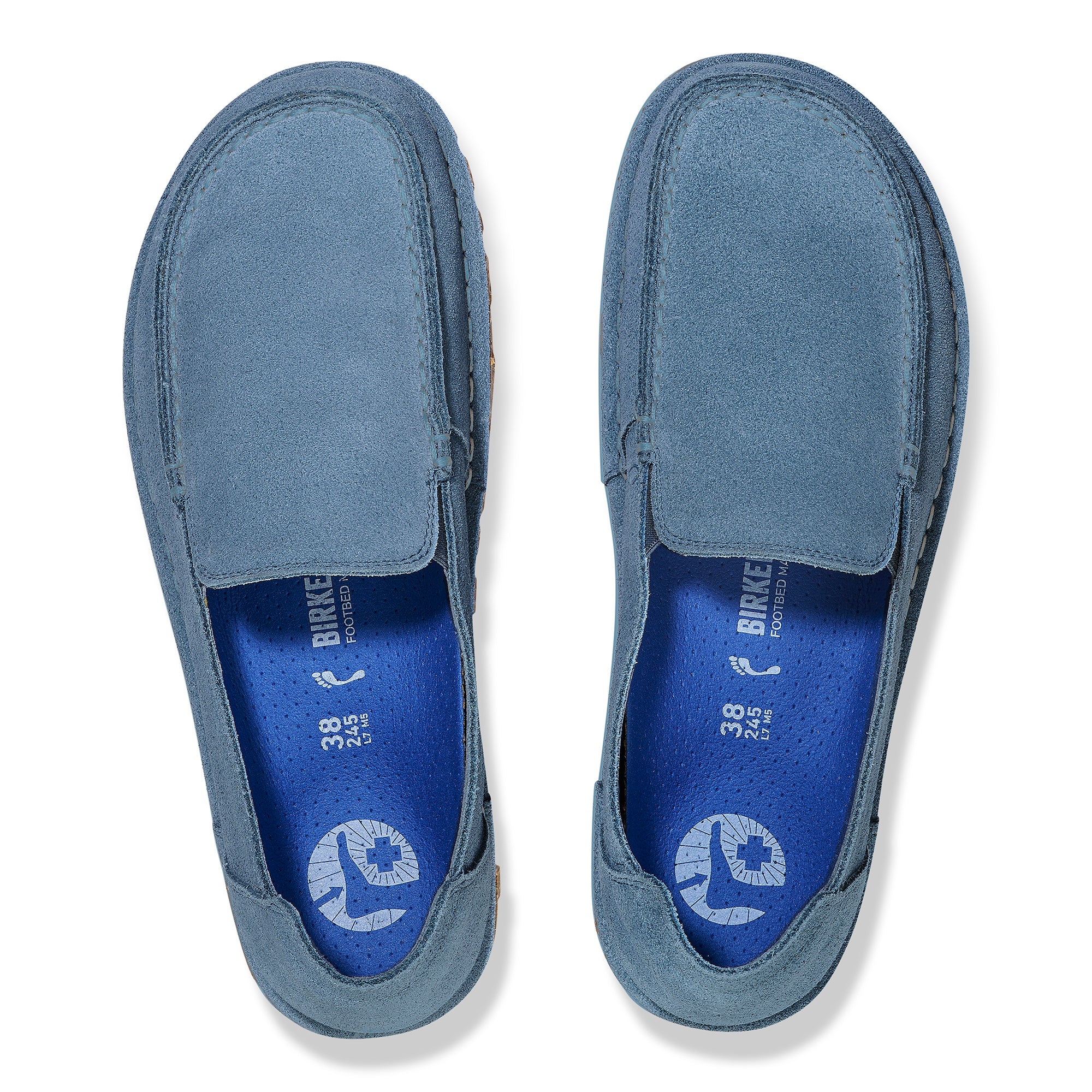 Birkenstock Limited Edition Utti Slip On elemental blue suede