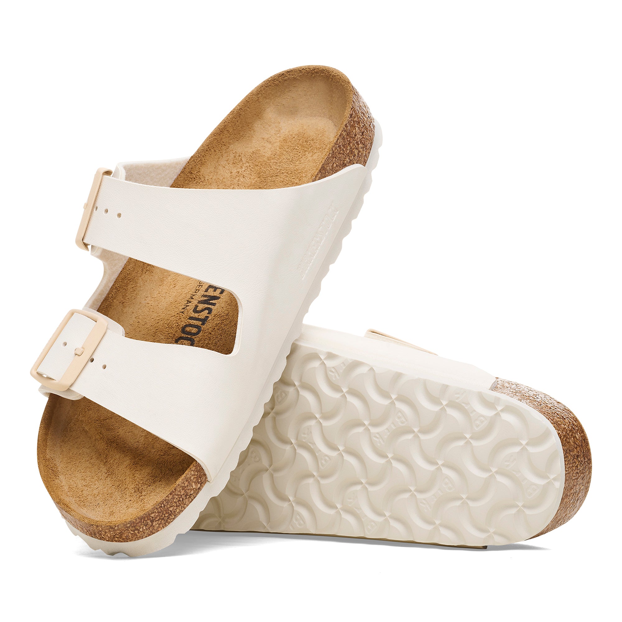 Birkenstock Arizona eggshell Birko-Flor