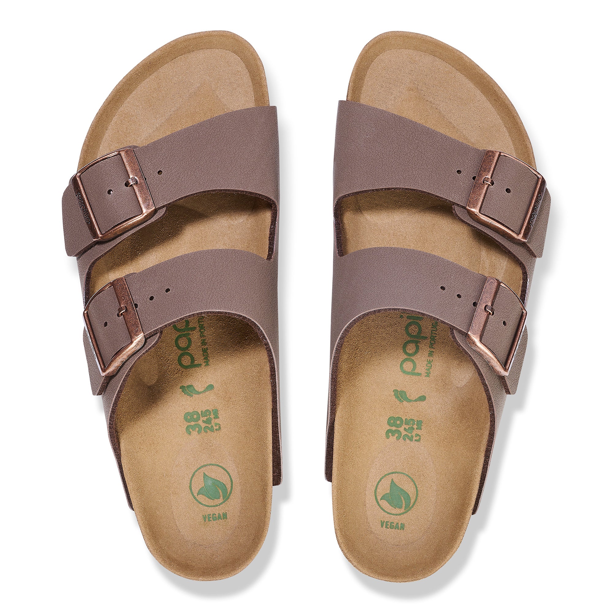 Papillio Arizona Platform Vegan mocca Birko-Flor by Birkenstock