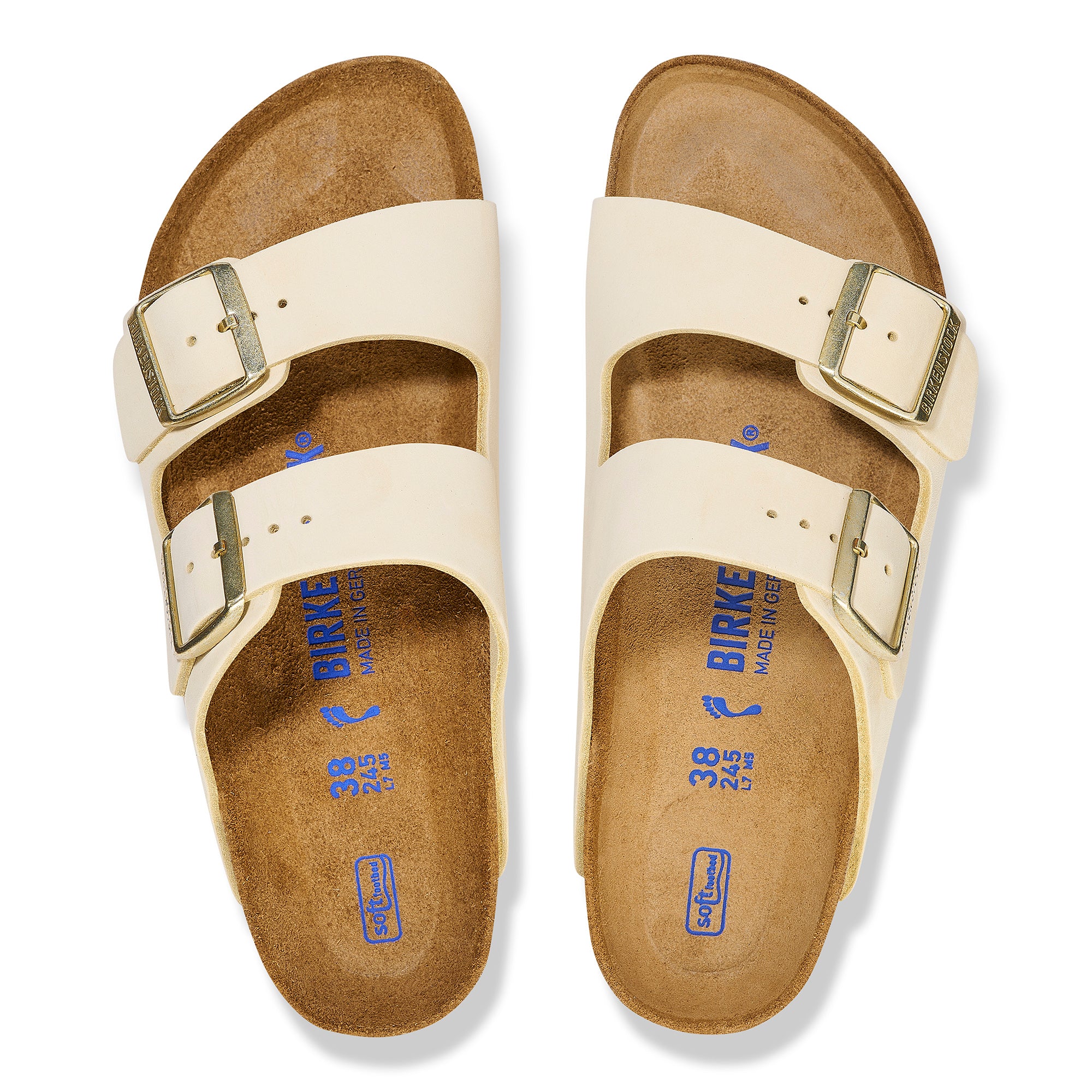 Birkenstock Limited Edition Arizona Soft Footbed ecru nubuck