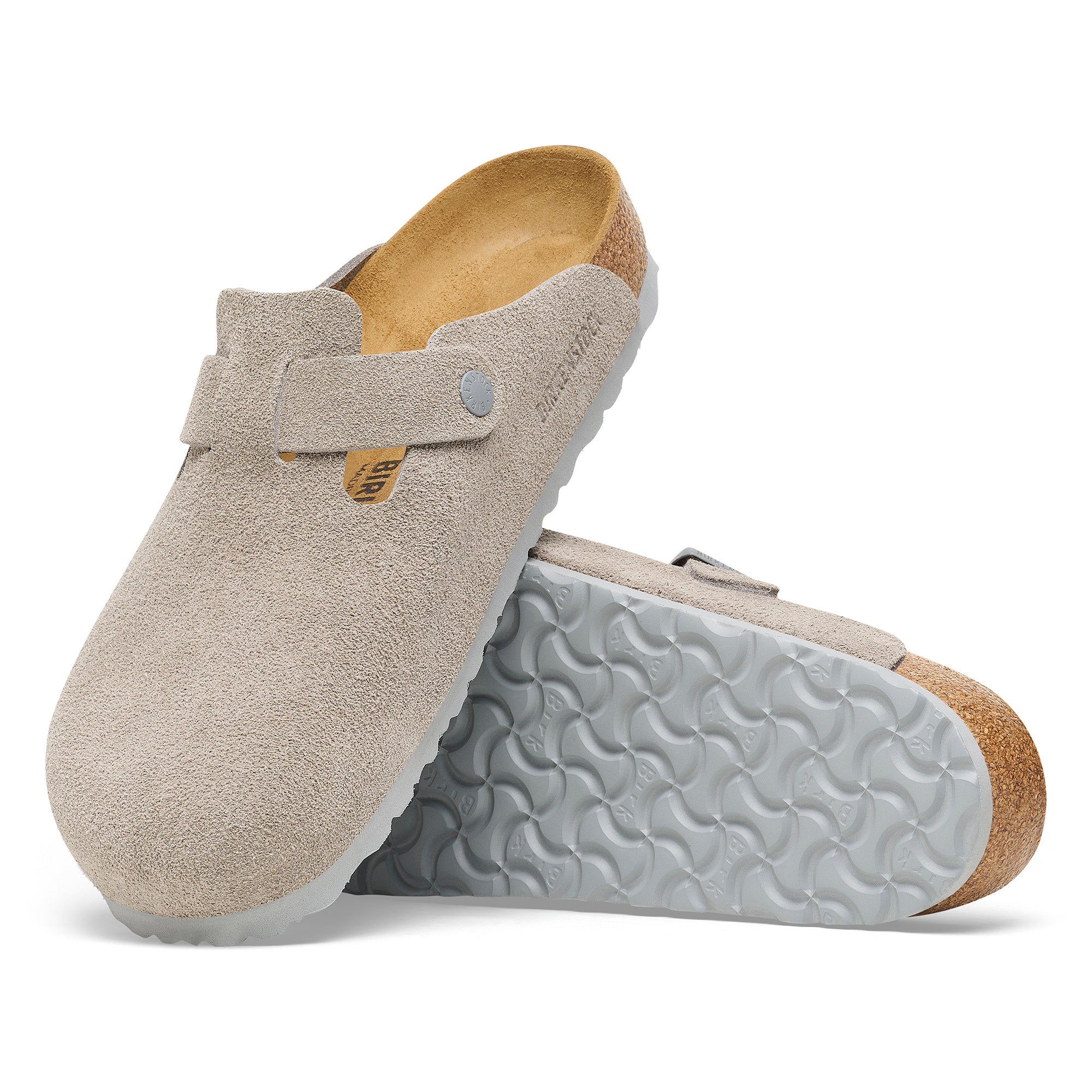 Birkenstock Limited Edition Boston stone coin suede