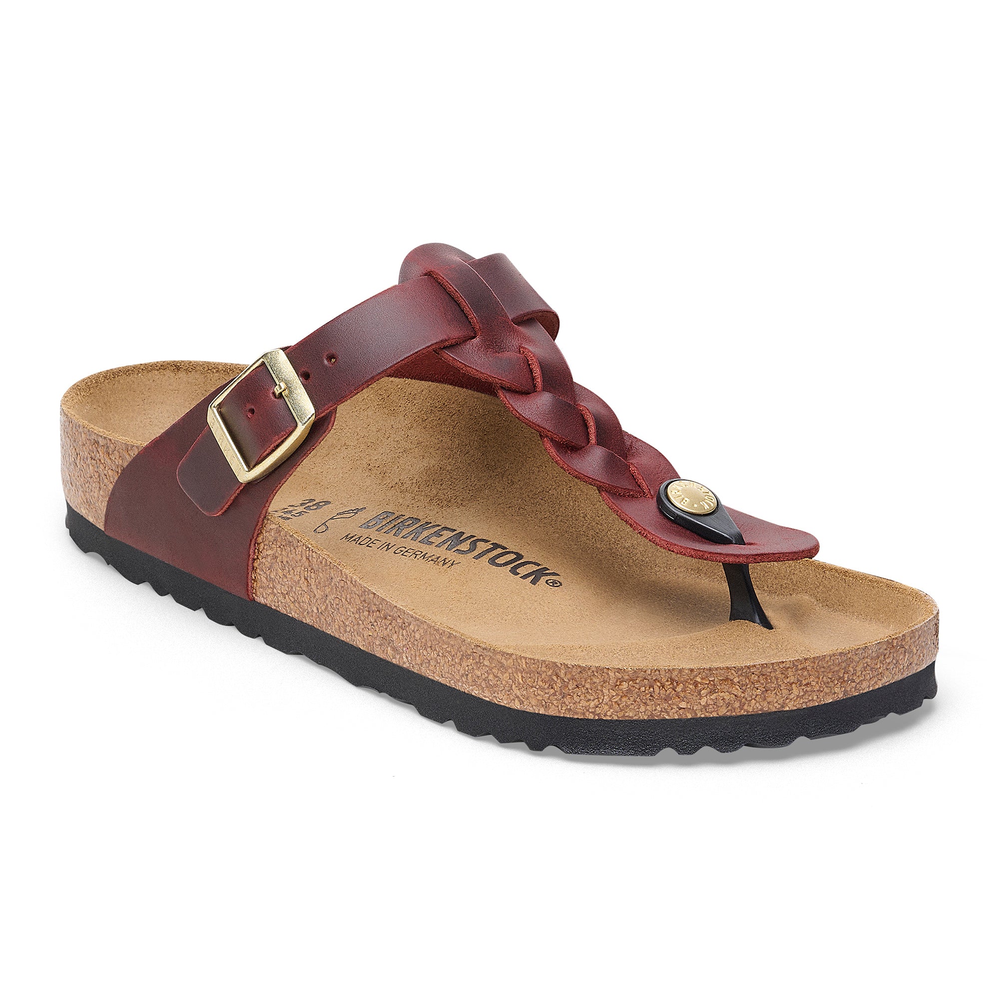 Birkenstock Limited Edition Gizeh Braid zinfandel oiled leather