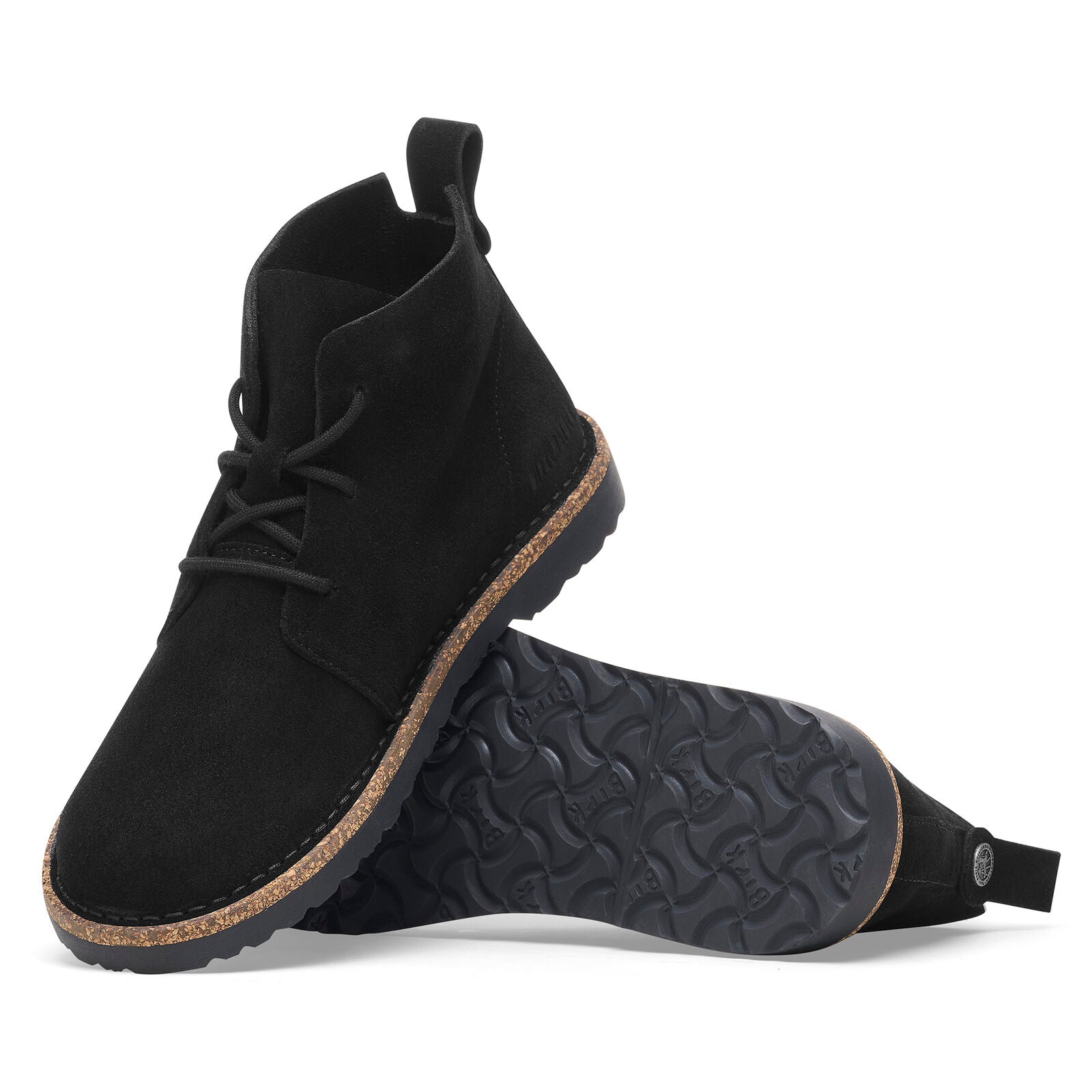 Birkenstock Uppsala Mid Chukka black suede