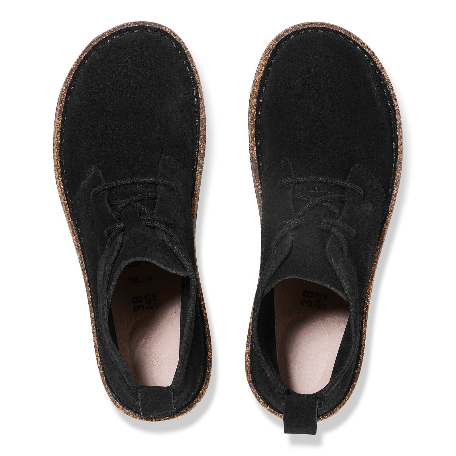 Birkenstock Uppsala Mid Chukka black suede