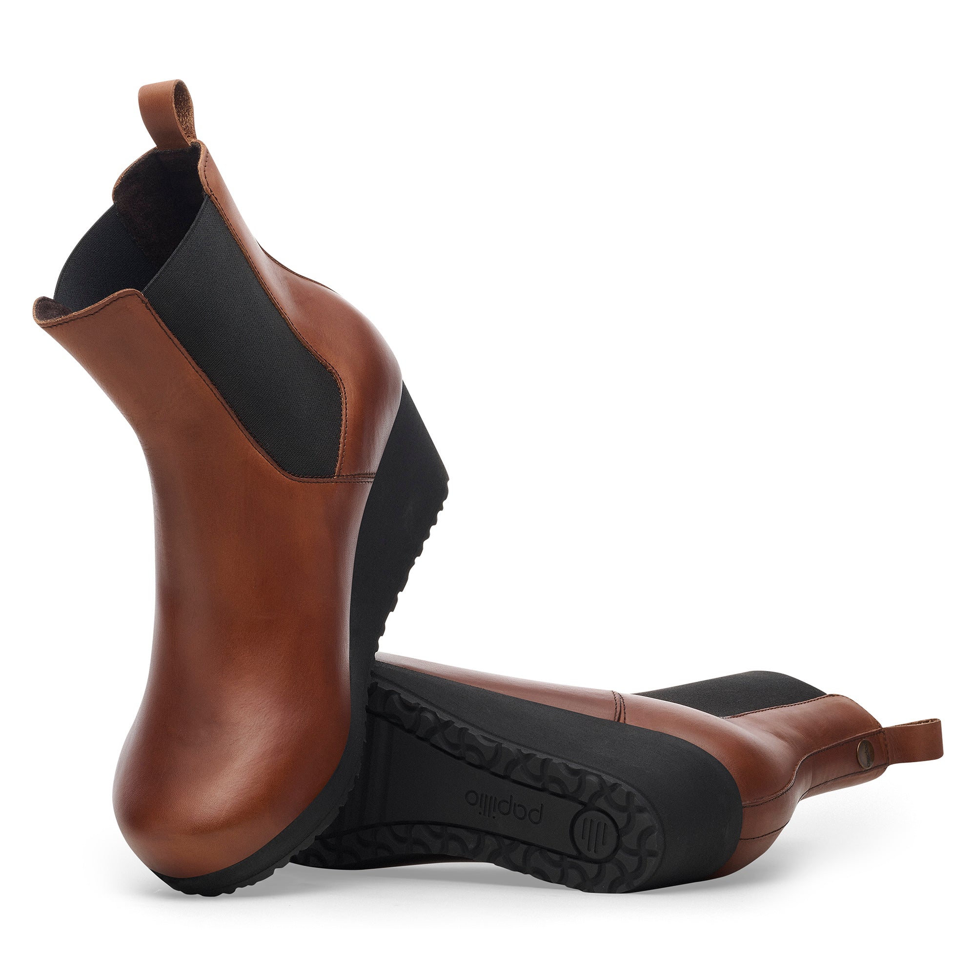 Papillio Ebba Slip On cognac leather by Birkenstock