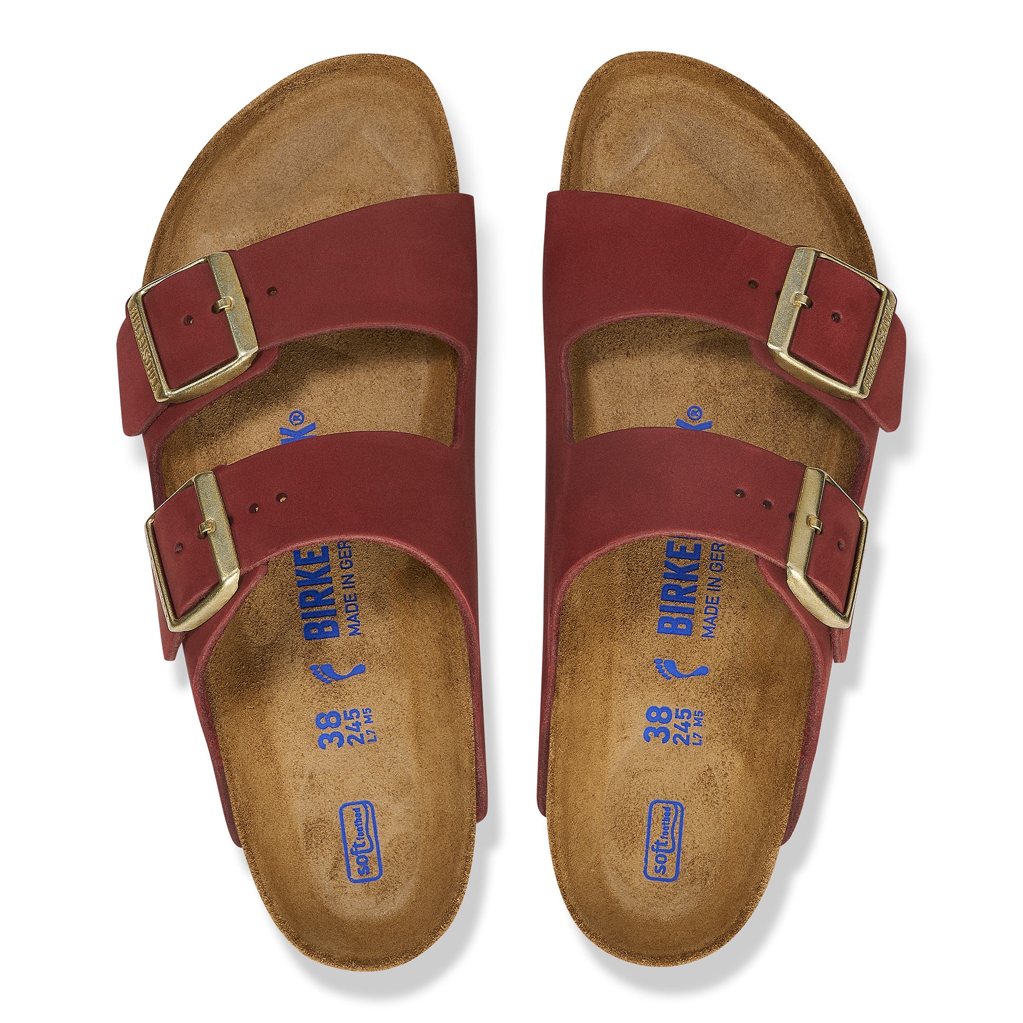 Birkenstock Arizona Soft Footbed zinfandel nubuck