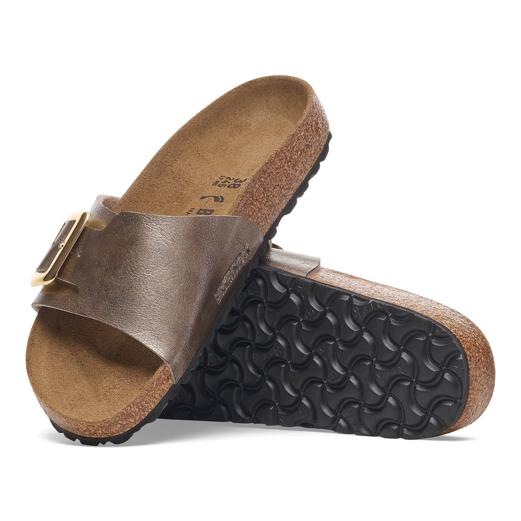 Birkenstock Catalina Luxe Buckle graceful taupe Birko-Flor