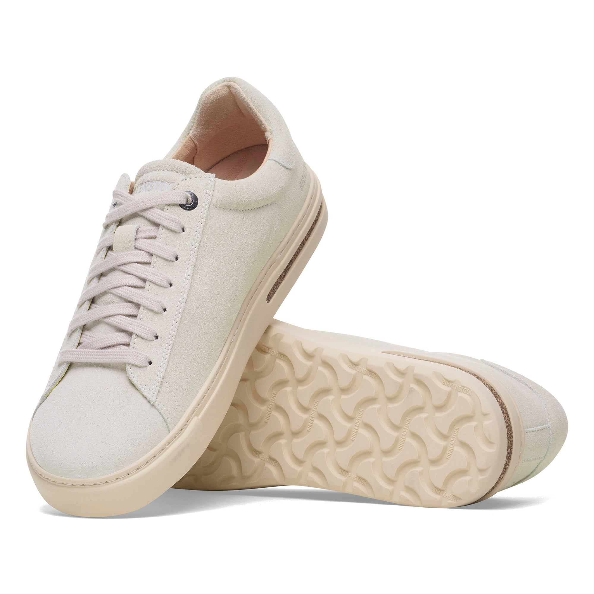 Birkenstock Bend Low antique white suede