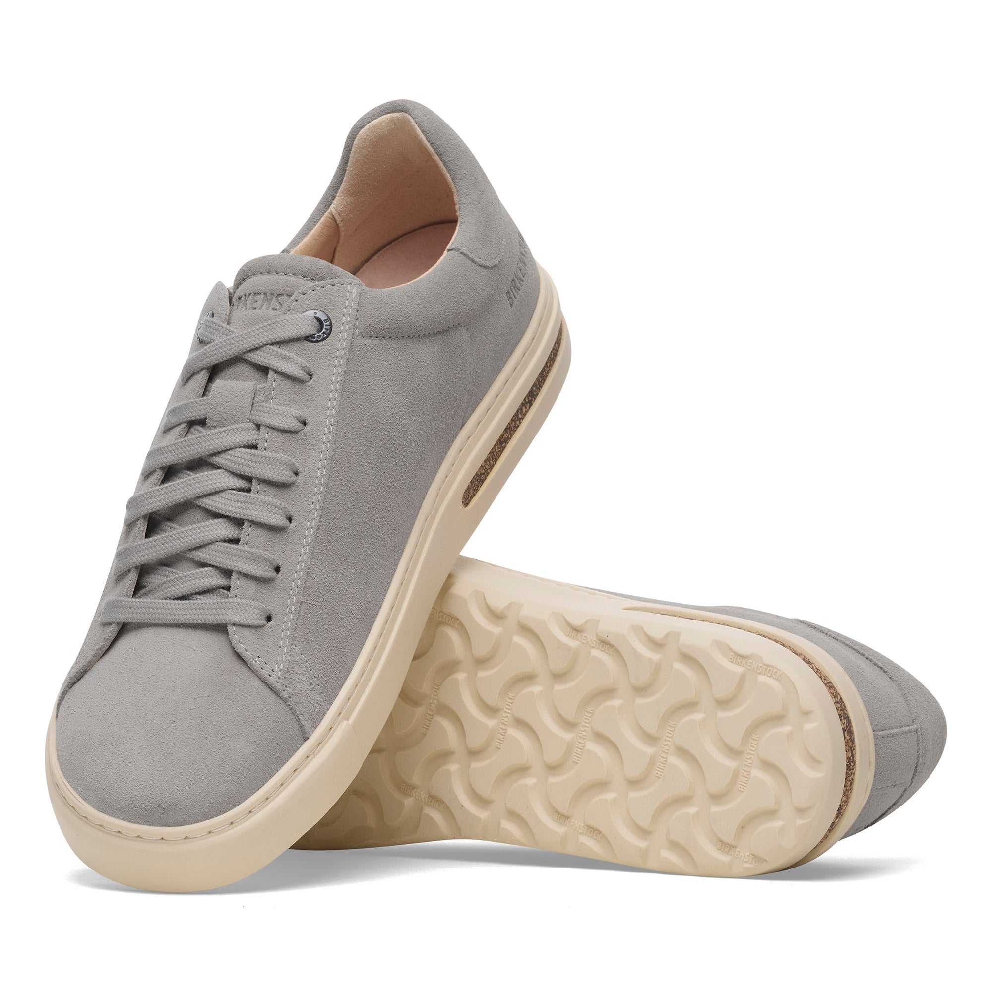 Birkenstock Bend Low stone coin suede