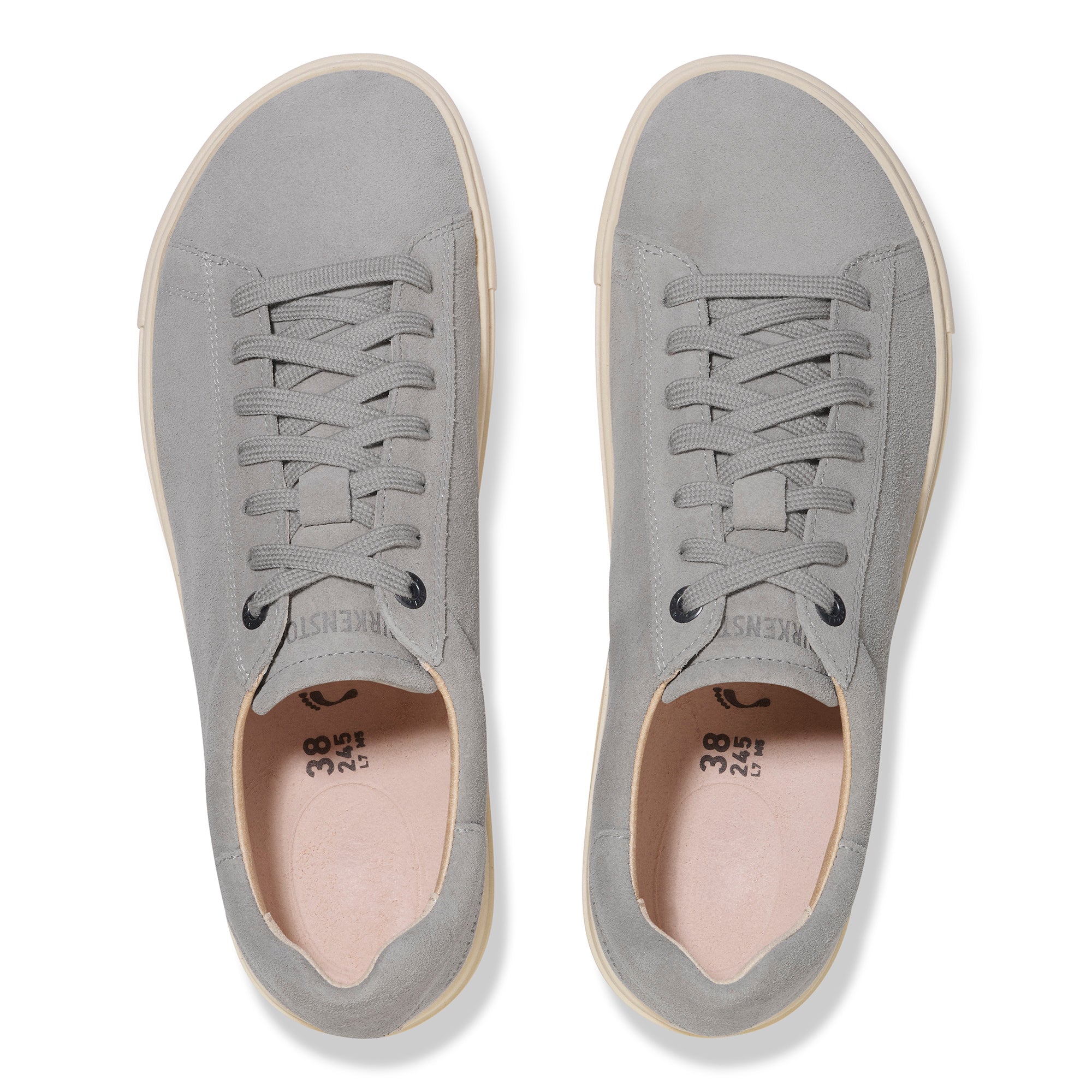 Birkenstock Bend Low stone coin suede