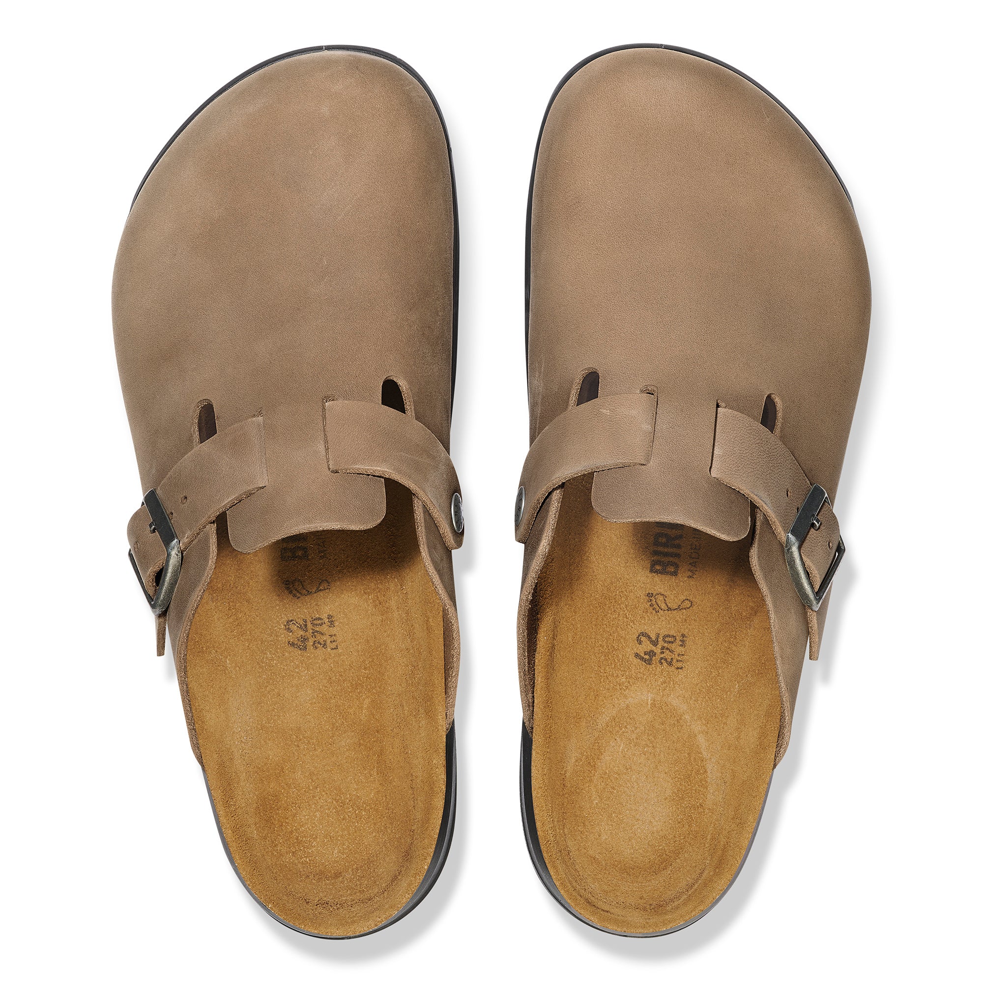 Birkenstock Men's Boston Crosstown tobacco oiled leather