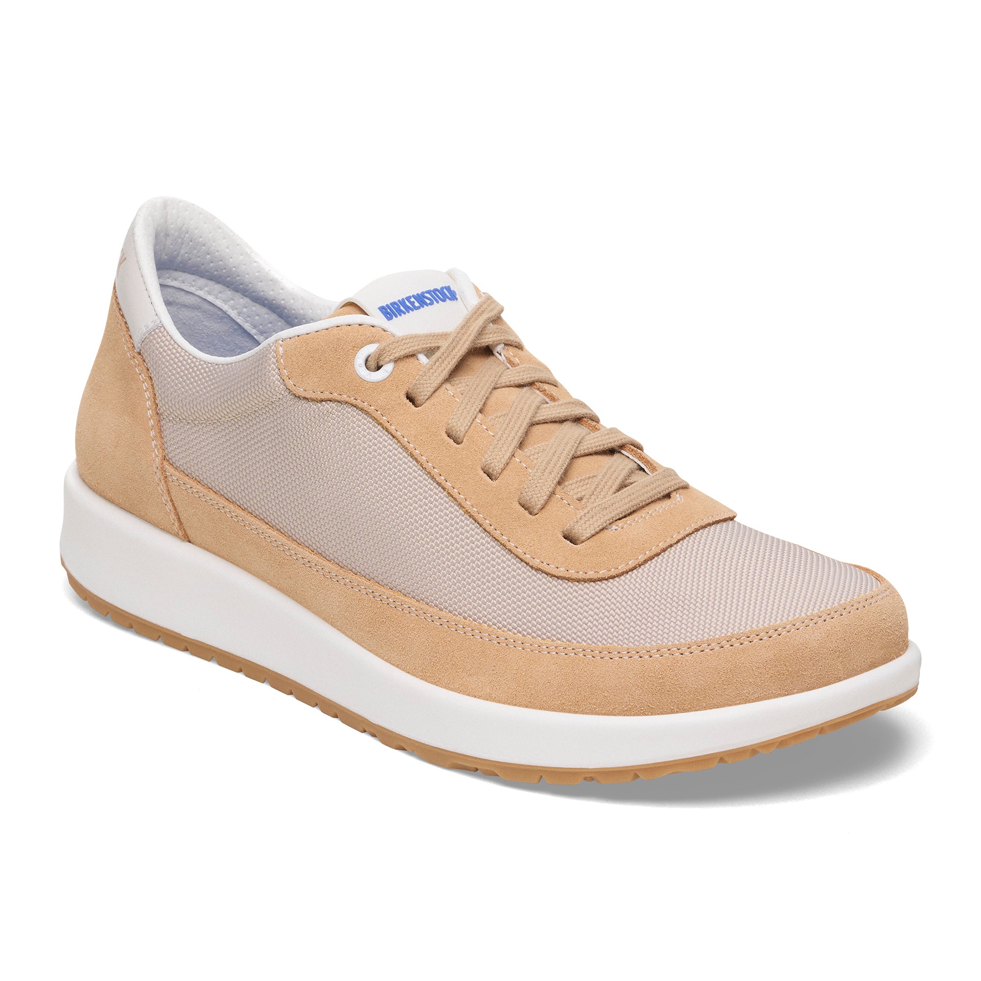 Birkenstock Honnef City new beige suede/sandcastle textile