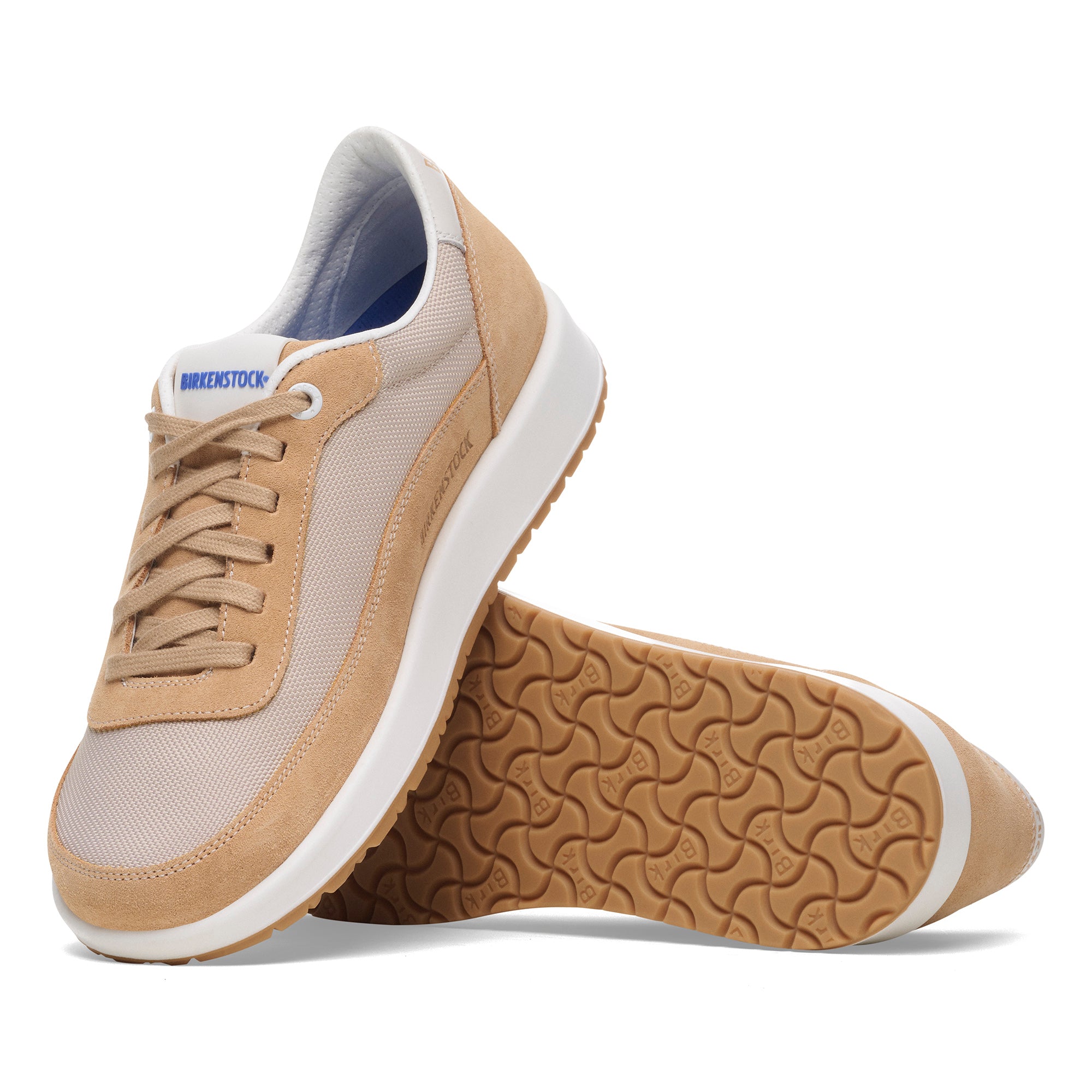 Birkenstock Honnef City new beige suede/sandcastle textile