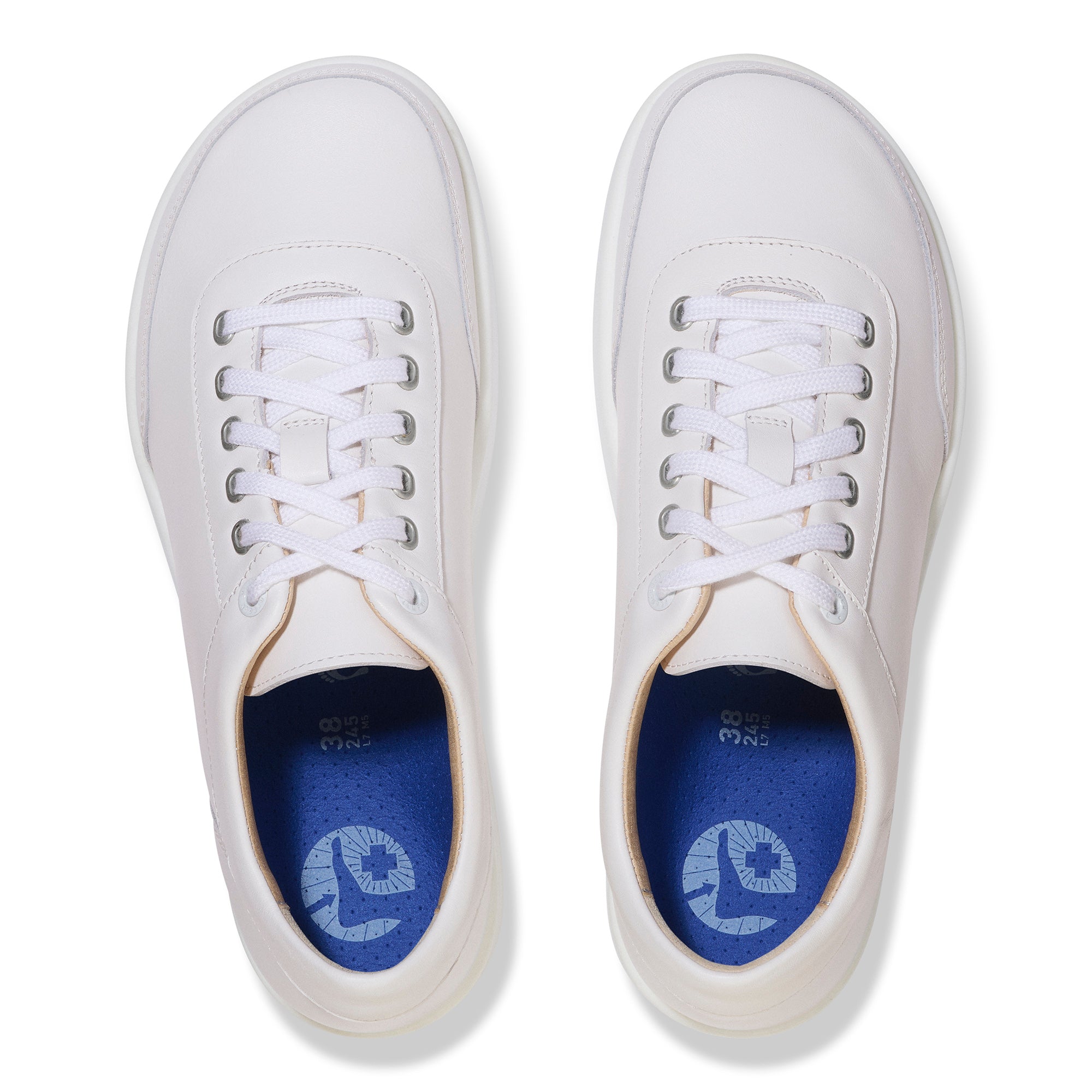 Birkenstock Honnef 365 white leather