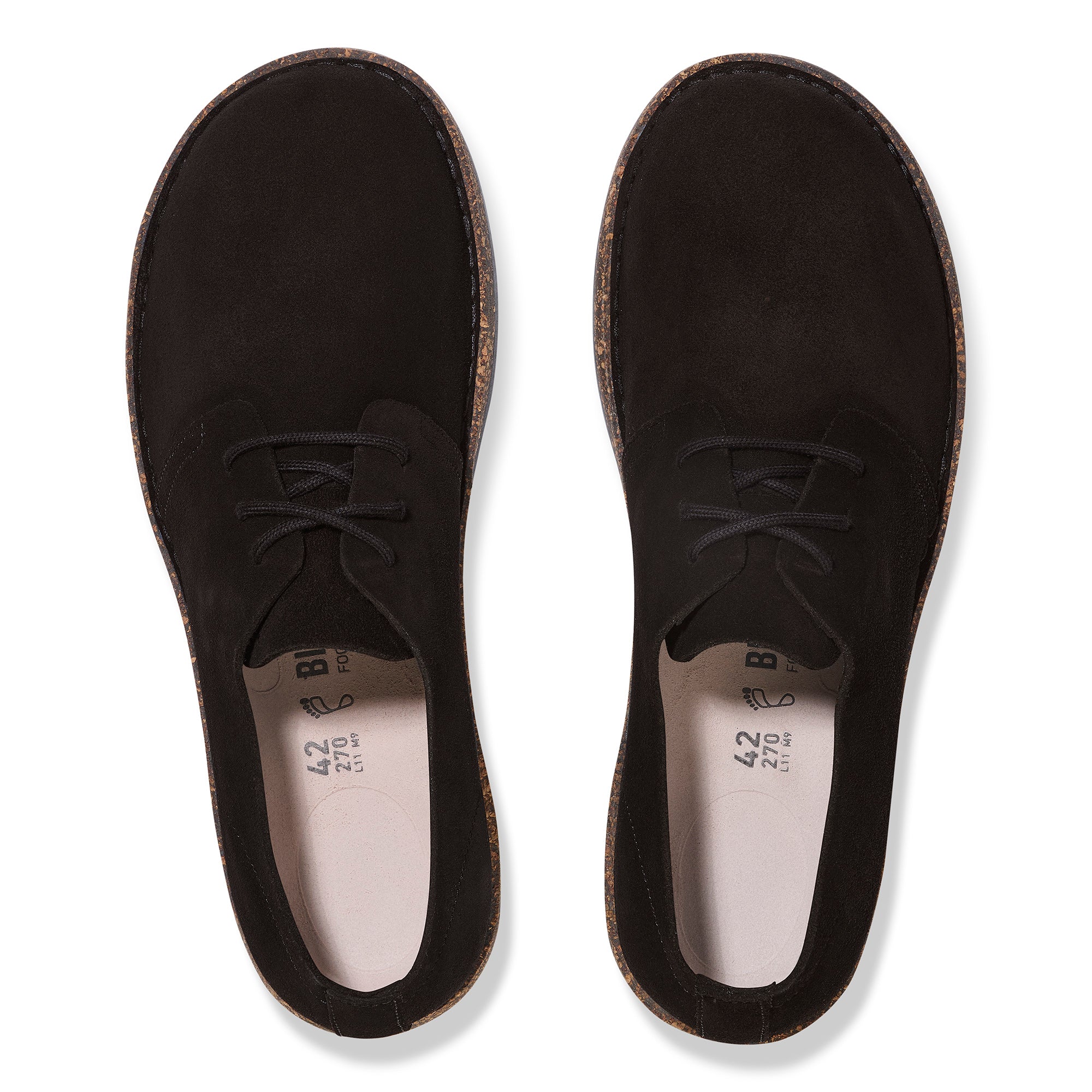Birkenstock Men's Uppsala Lace Low black suede