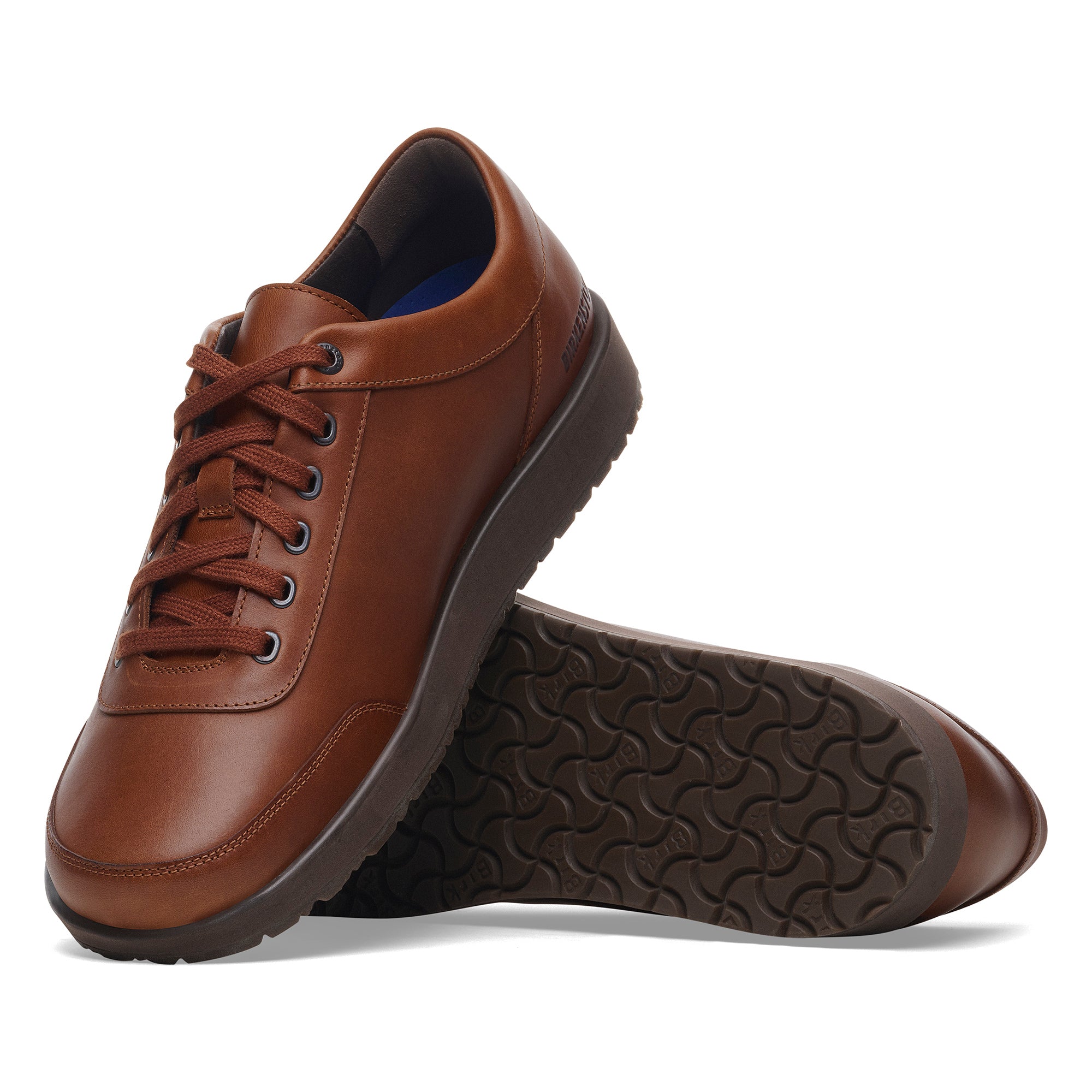 Birkenstock Honnef 365 cognac leather