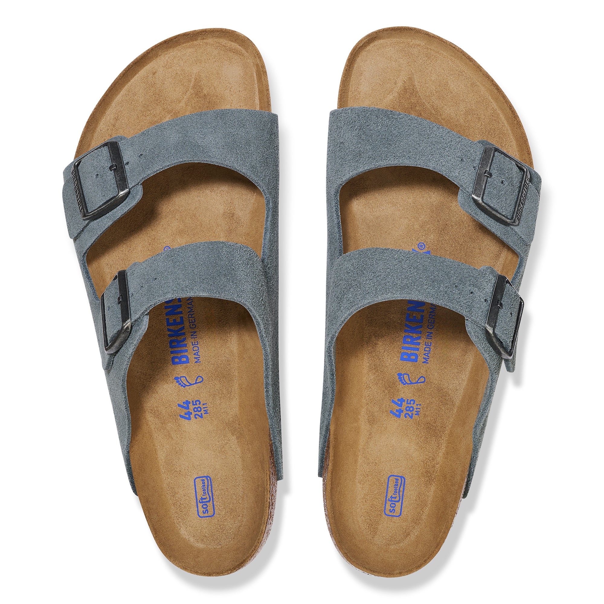 Birkenstock Arizona Soft Footbed basalt gray suede