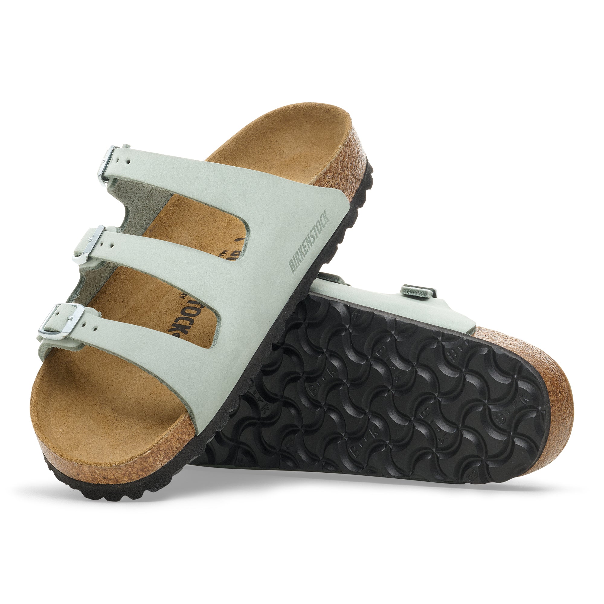 Birkenstock Florida pure sage nubuck