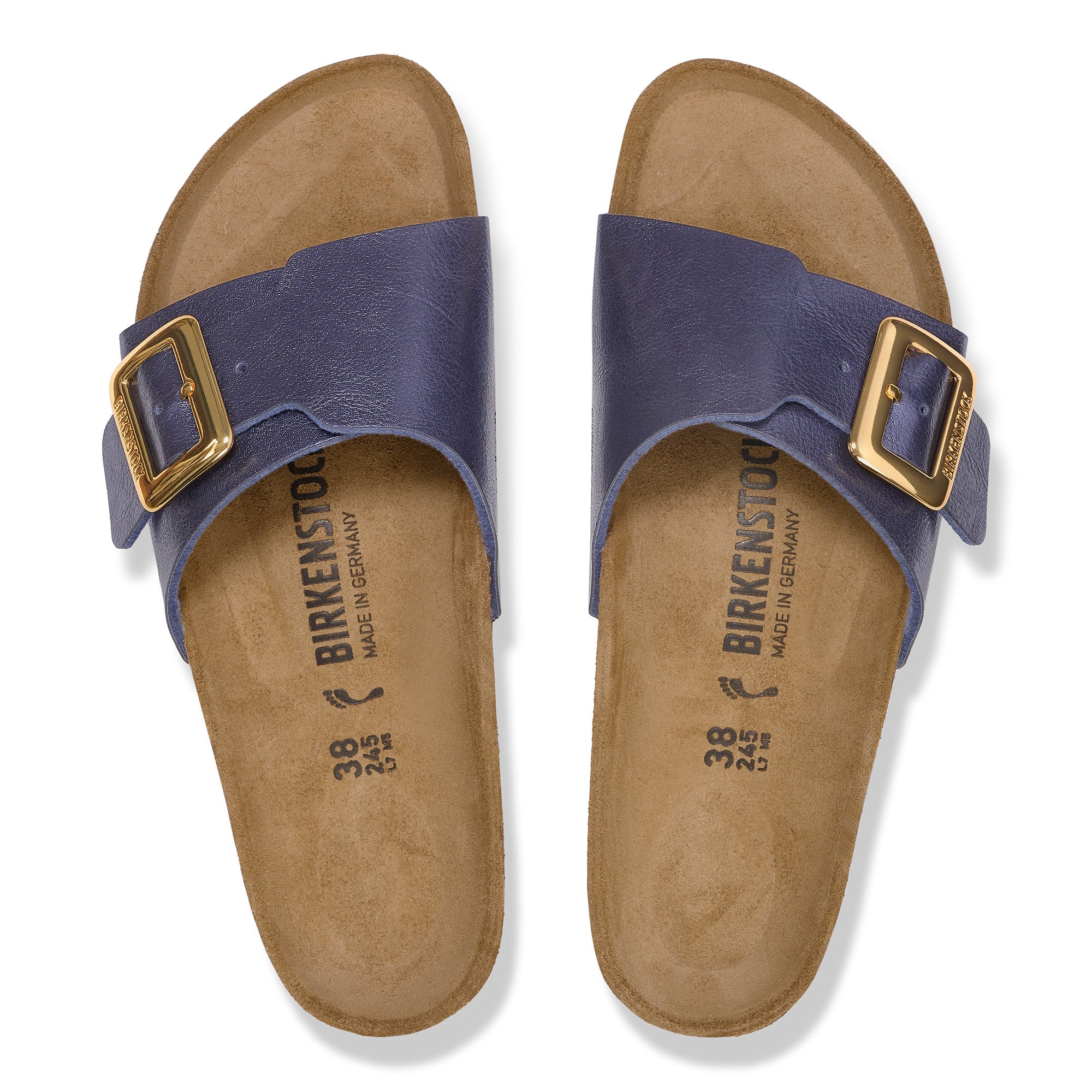 Birkenstock Catalina Luxe Buckle graceful midnight Birko-Flor