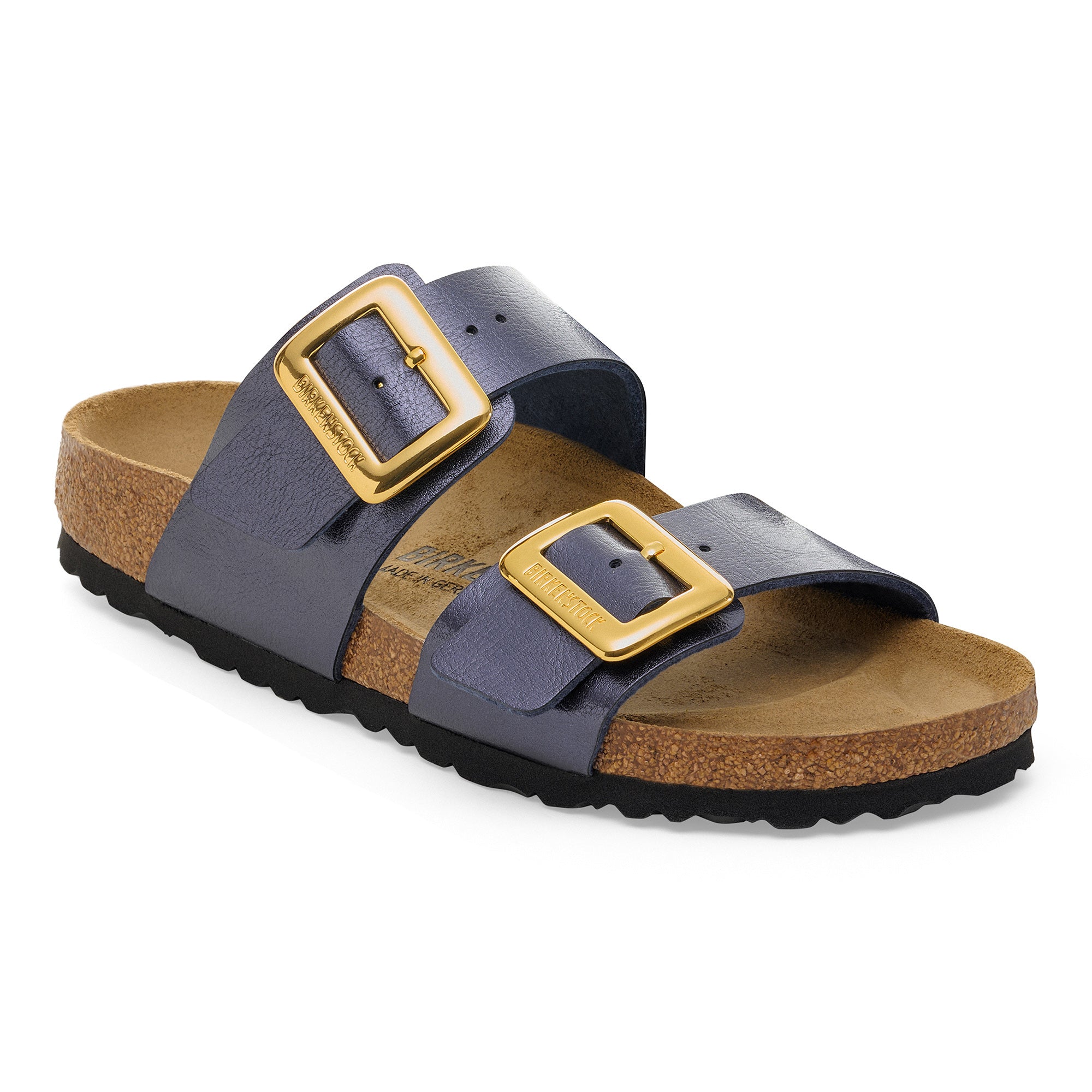 Birkenstock Sydney Luxe Buckle graceful midnight Birko-Flor