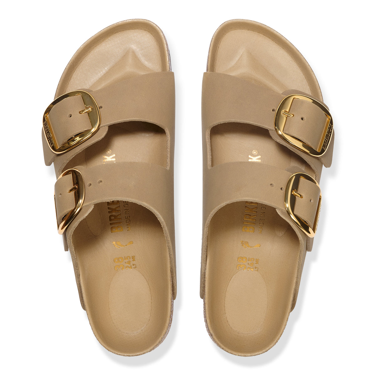Birkenstock Arizona Big Buckle tobacco oiled leather