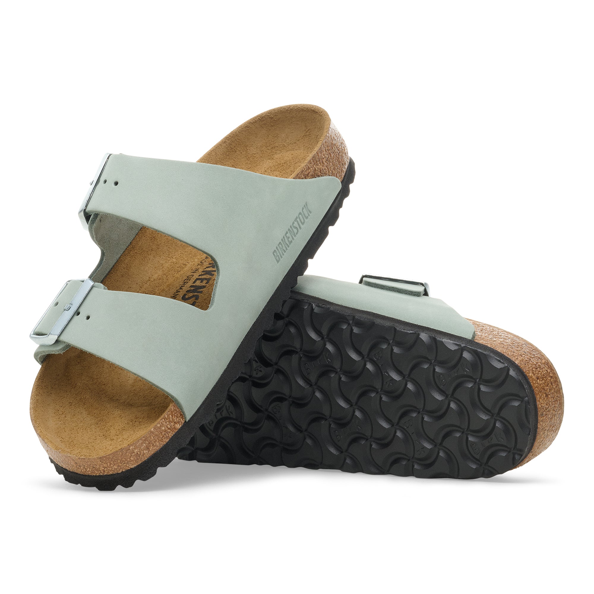Birkenstock Arizona pure sage nubuck