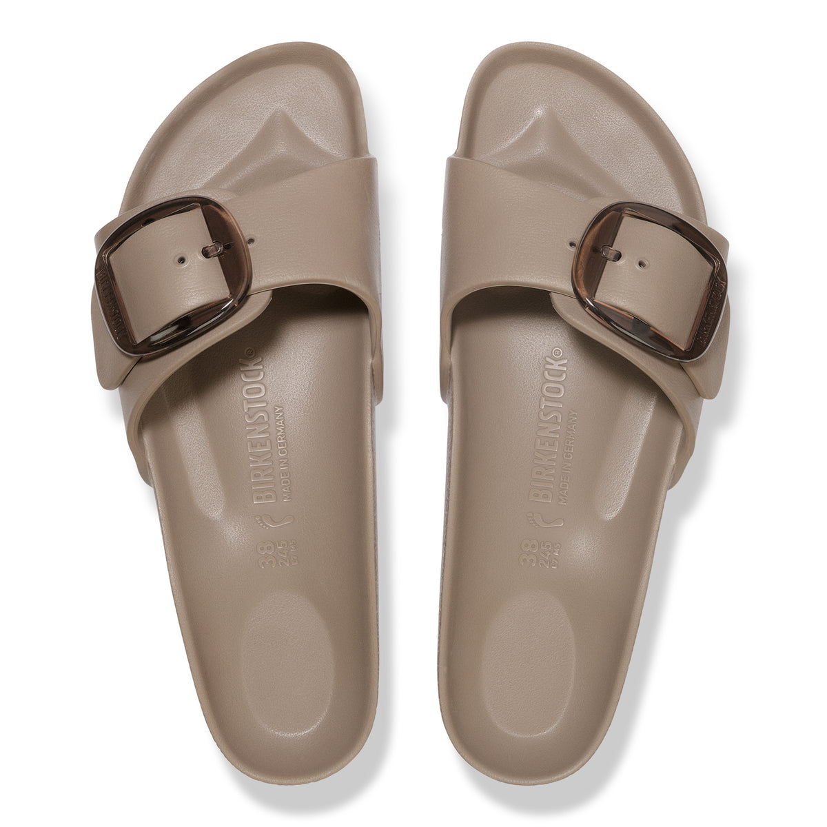 Birkenstock Madrid Big Buckle EVA gray taupe