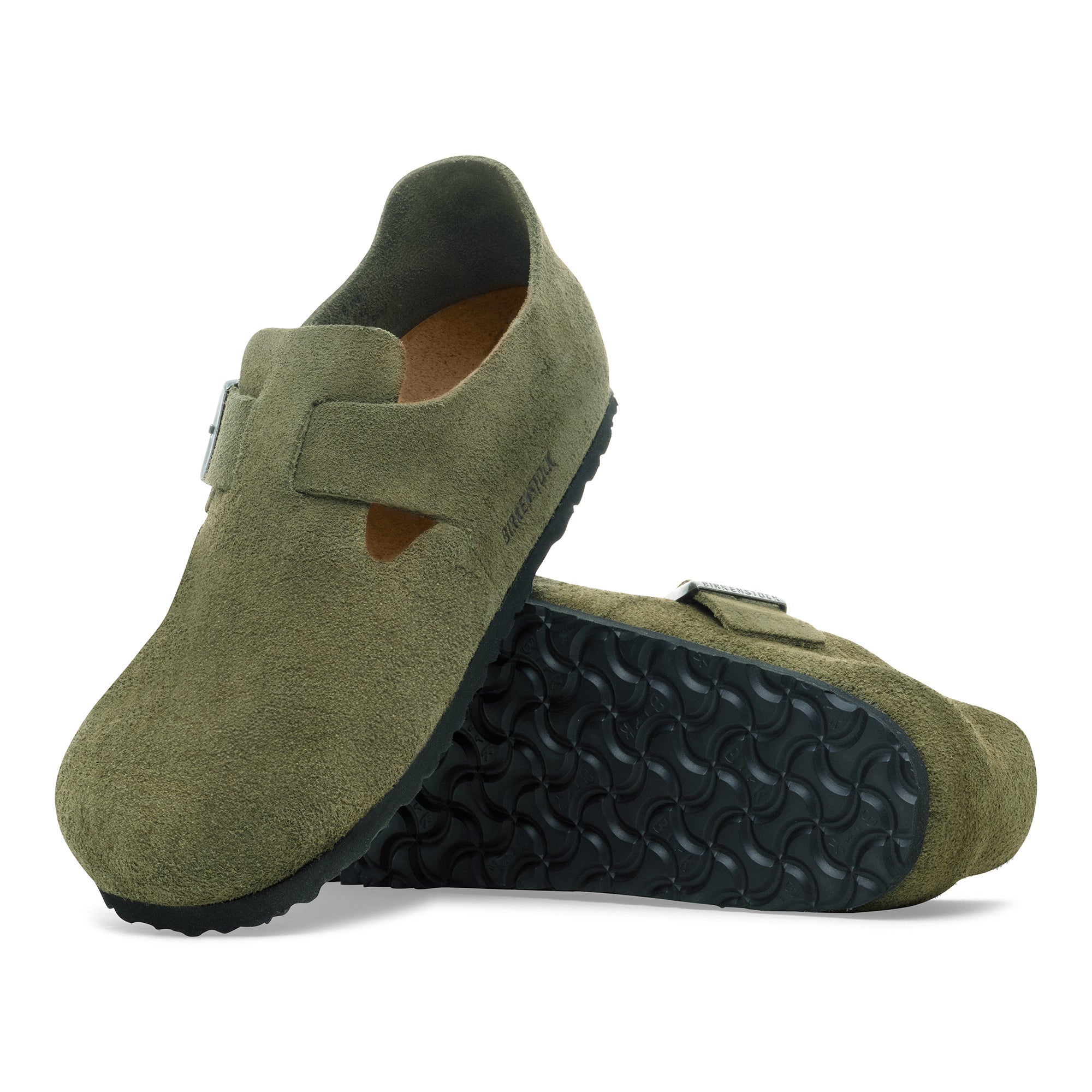 Birkenstock London thyme suede
