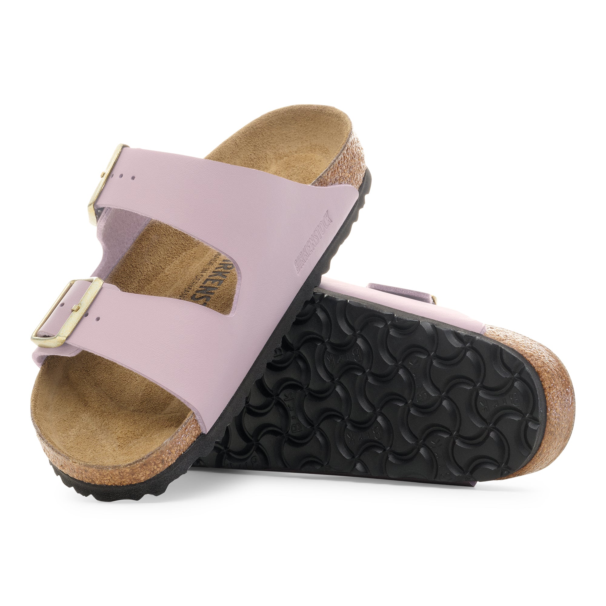 Birkenstock Arizona faded purple Birko-Flor