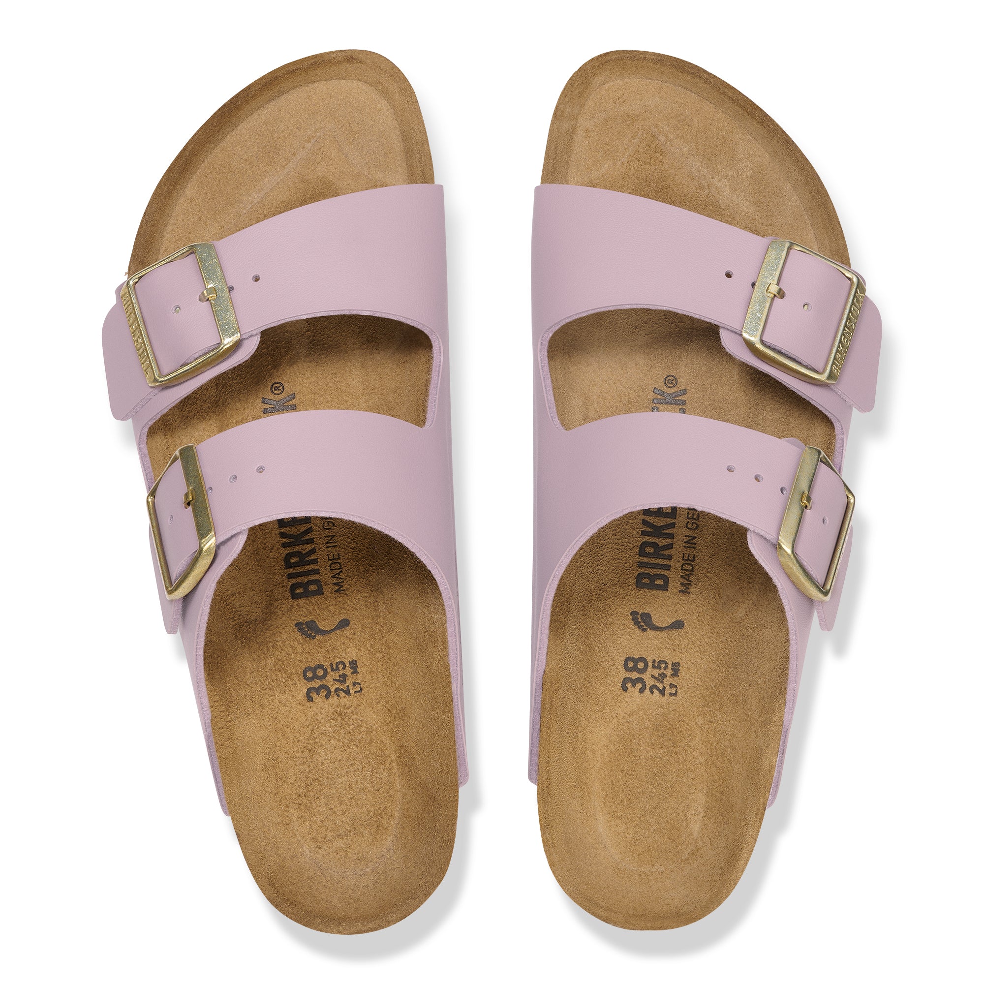 Birkenstock Arizona faded purple Birko-Flor
