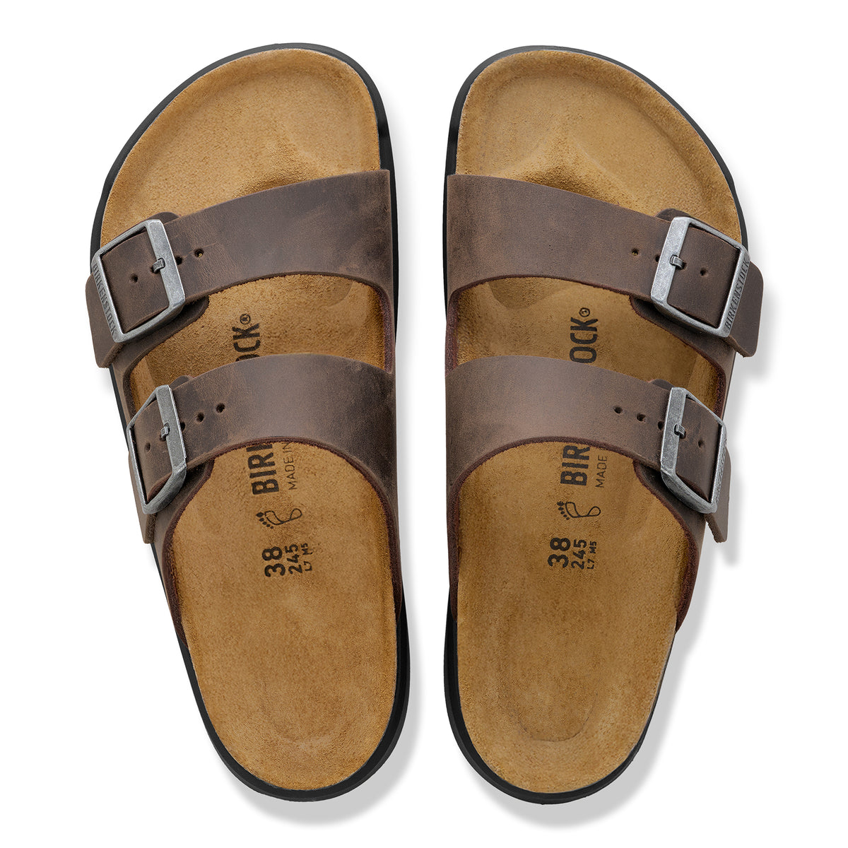 Birkenstock Women's Arizona Crosstown habana oiled leather