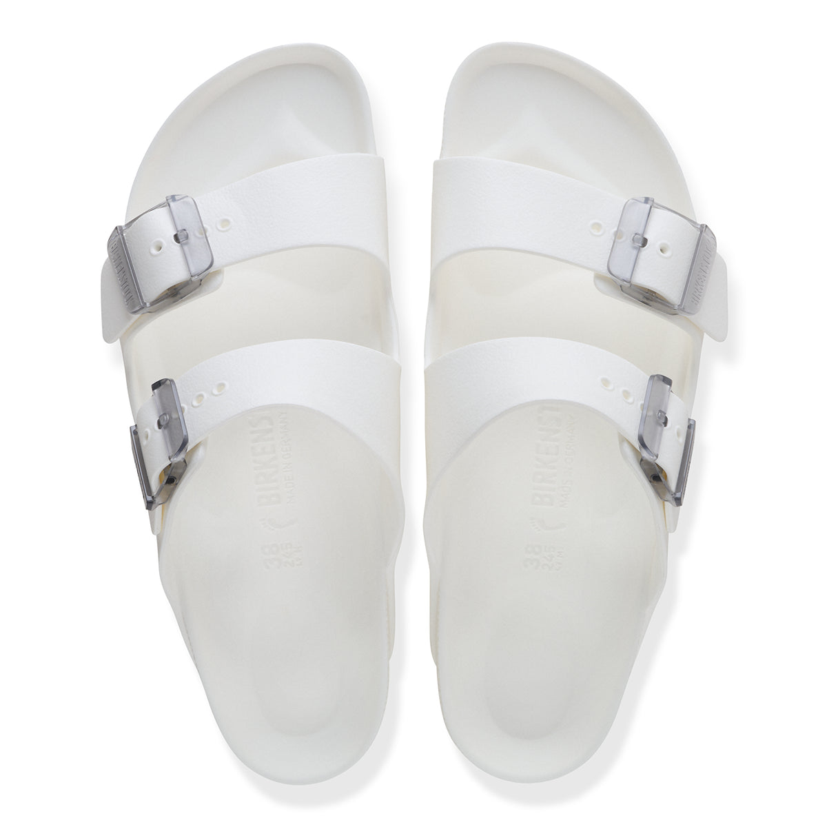 Birkenstock Arizona Stealth Buckle EVA white