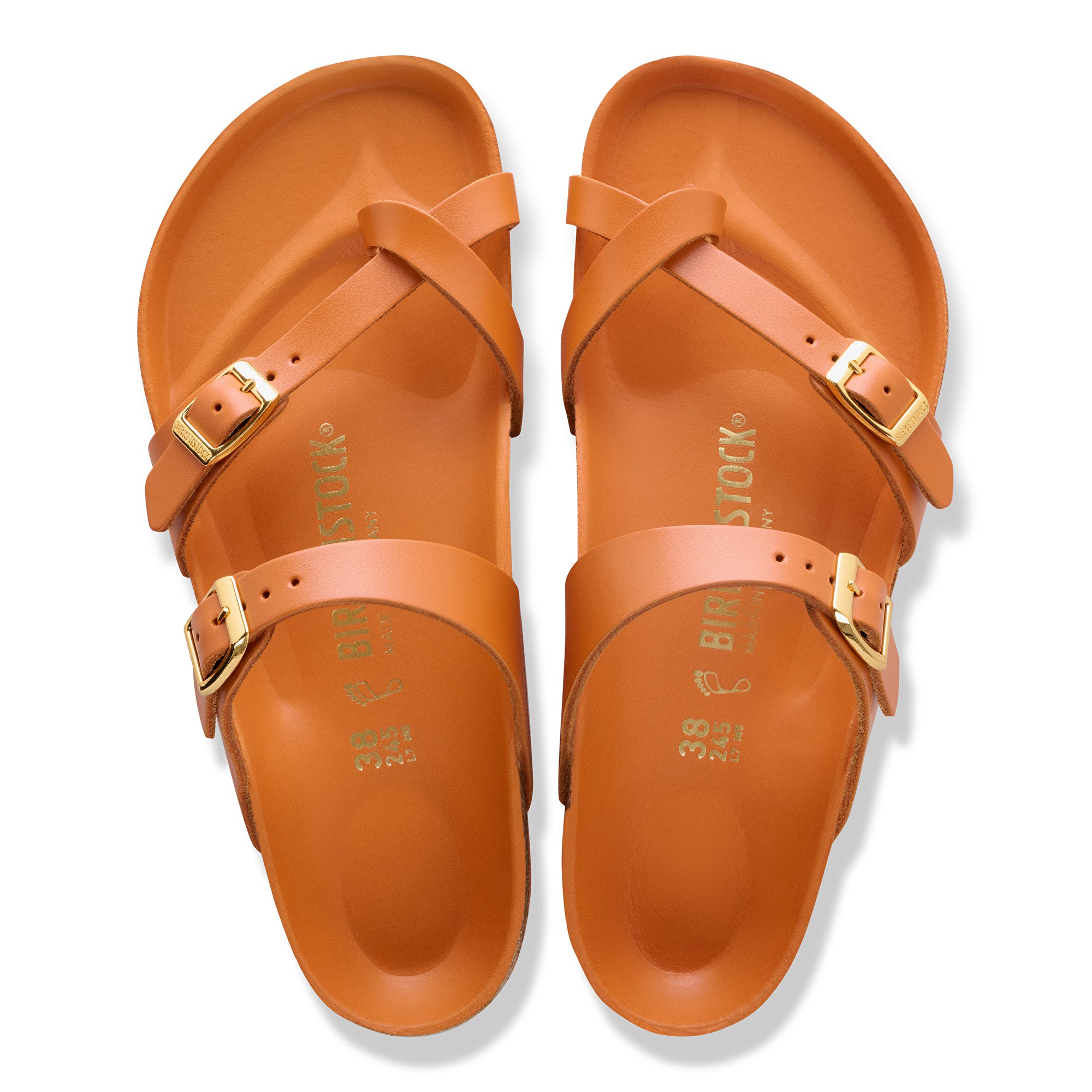Birkenstock Mayari Hex amalfi kurkuma leather