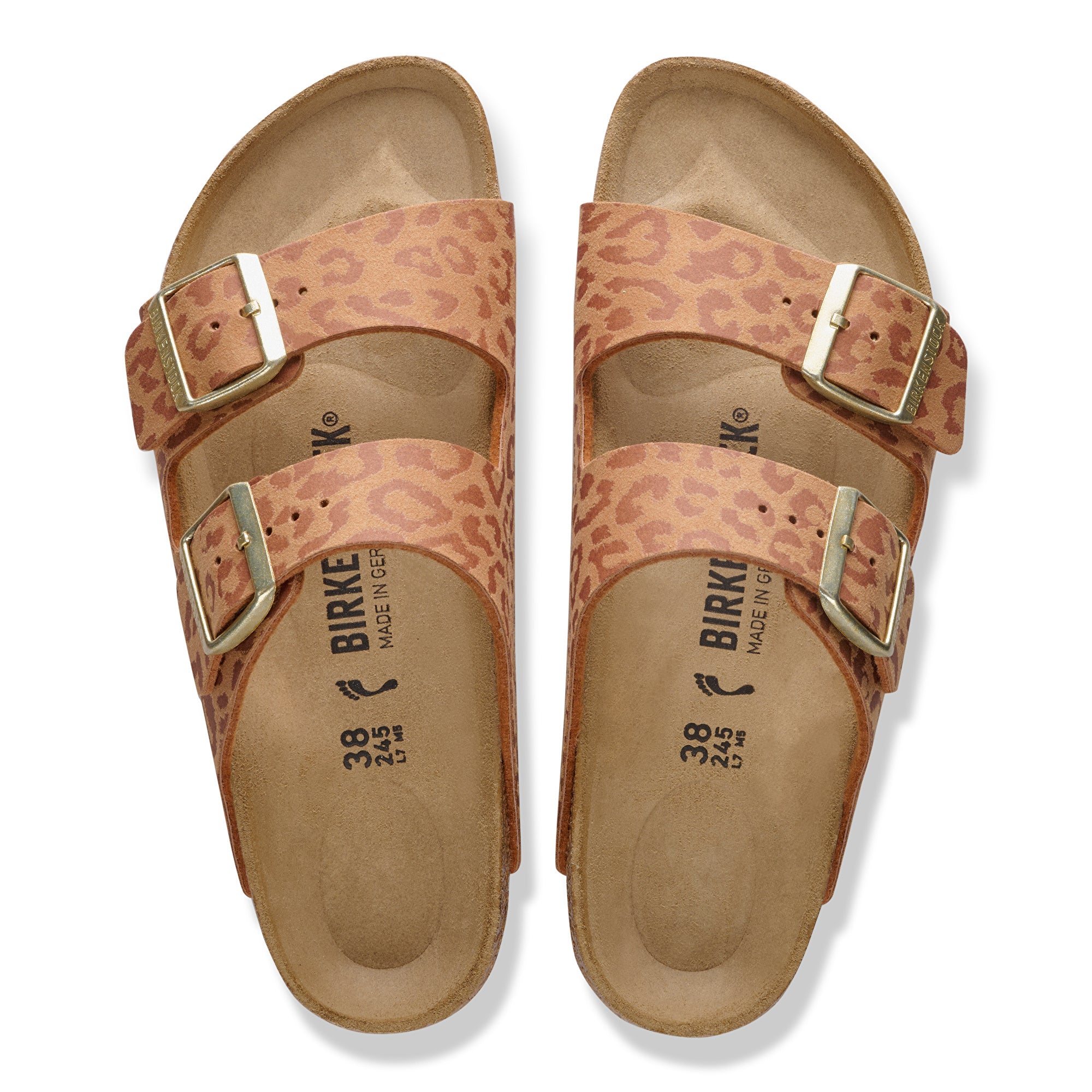 Birkenstock Arizona leo pecan Birkibuc