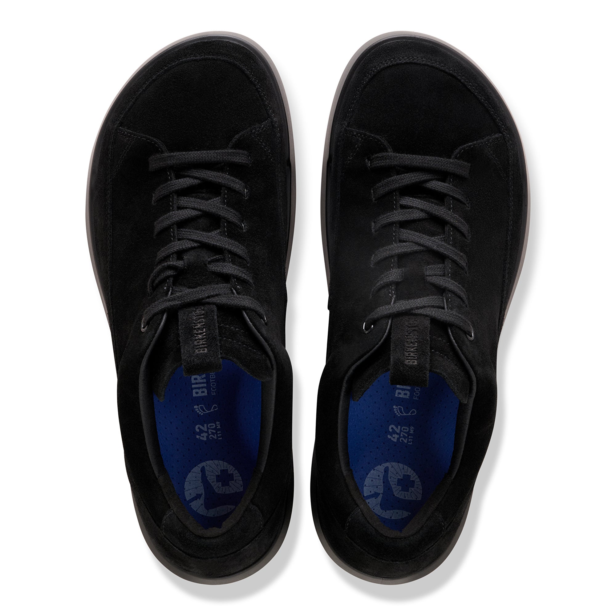 Birkenstock Melbourne black suede
