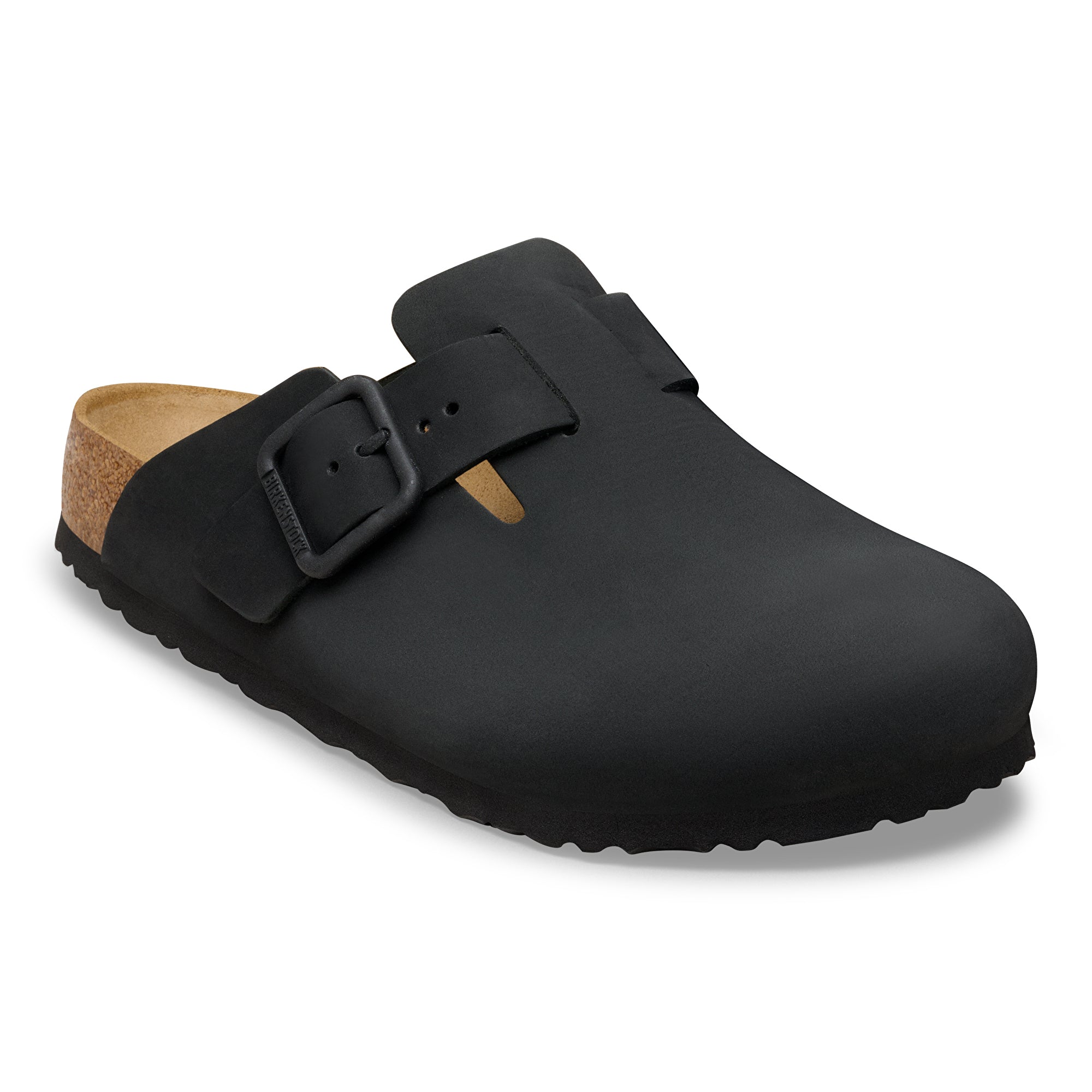 BIRKENSTOCK BOSTON スエード ブラック 37(24cm) Birkenstock Boston Wire Buckle black nubuck