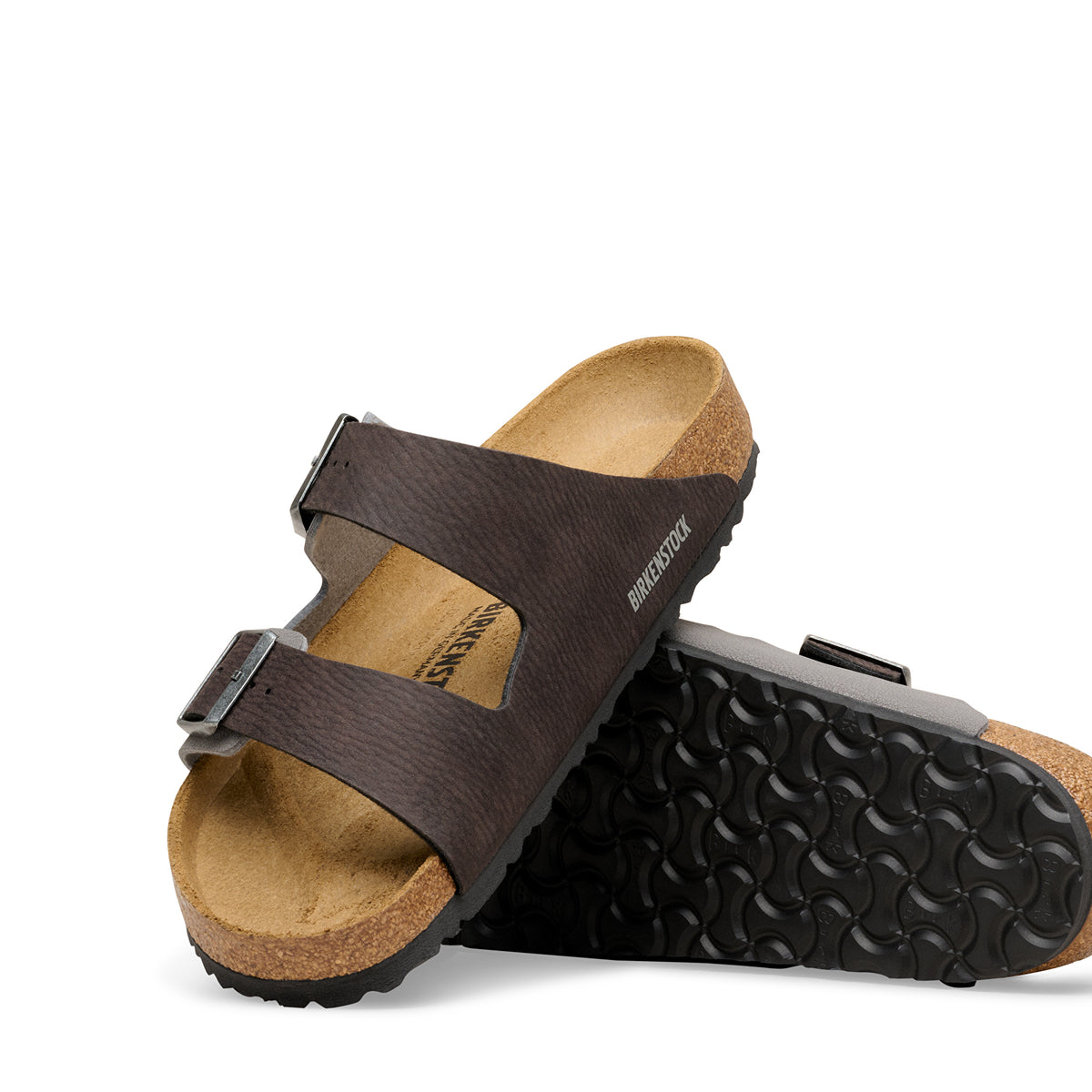 Birkenstock Arizona black desert dust Birkibuc/dark gray Birkibuc