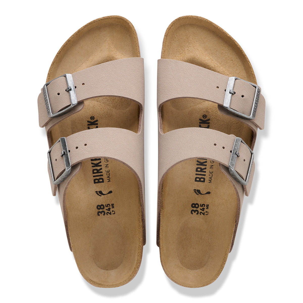 Birkenstock Arizona gray taupe Birkibuc