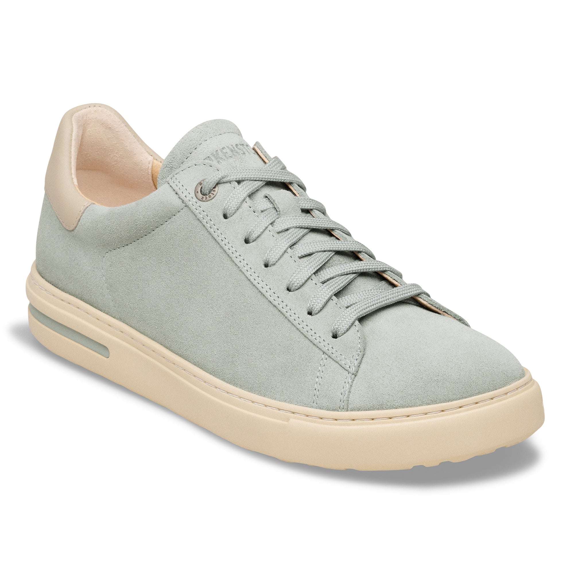 Birkenstock Bend Low pure sage suede/oyster leather