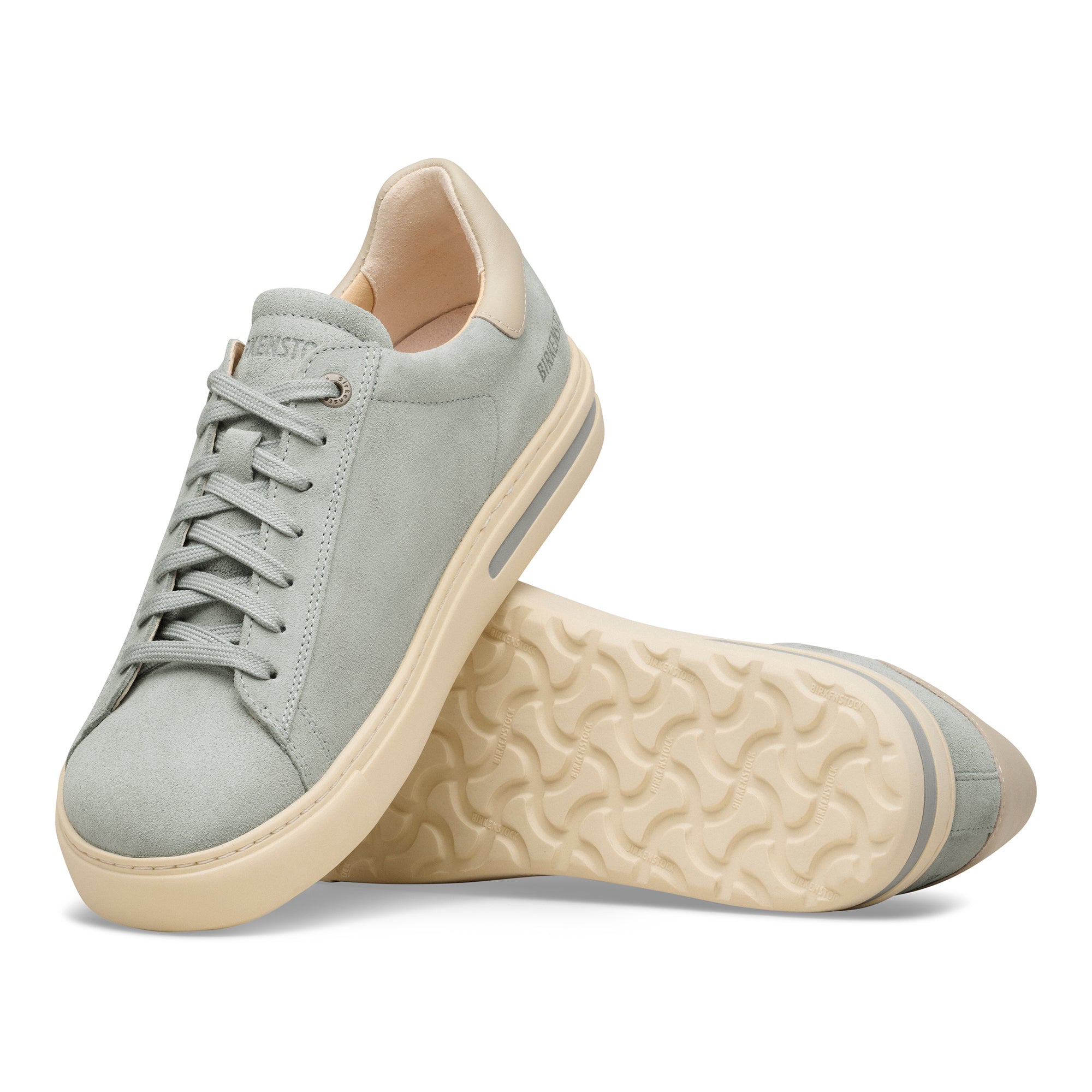 Birkenstock Bend Low pure sage suede/oyster leather